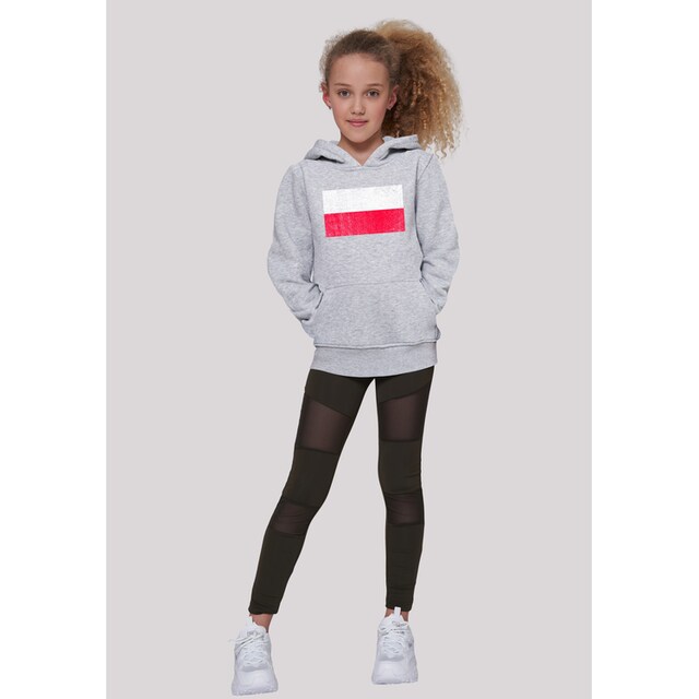 F4NT4STIC Kapuzenpullover »Poland Polen Flagge distressed«, Print bestellen  | BAUR