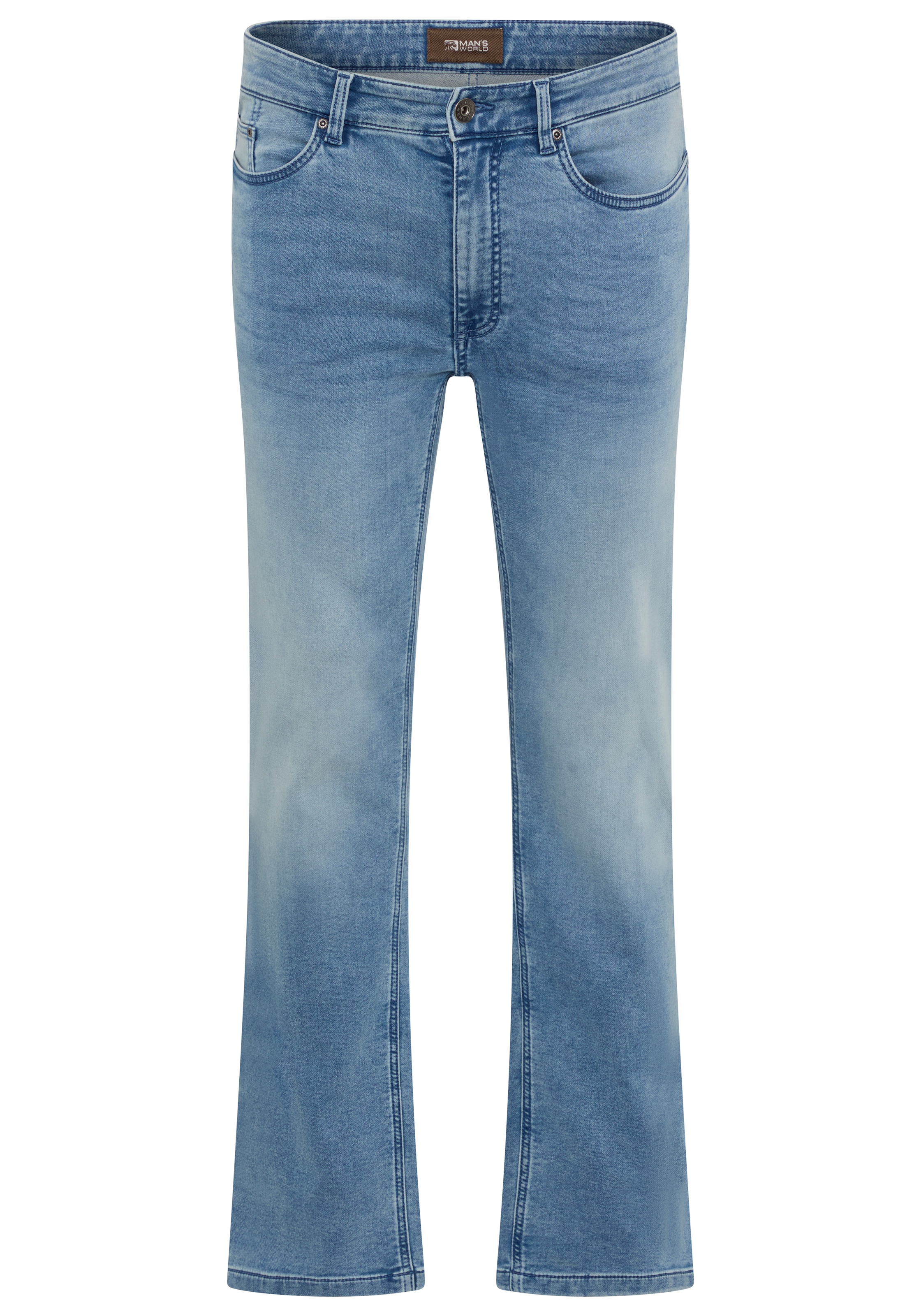 Man's World Plus Jogg Pants »Große Größen, comfort fit« Comfort Fit, gerade Beinform, mit Knopf- und Reißverschluss