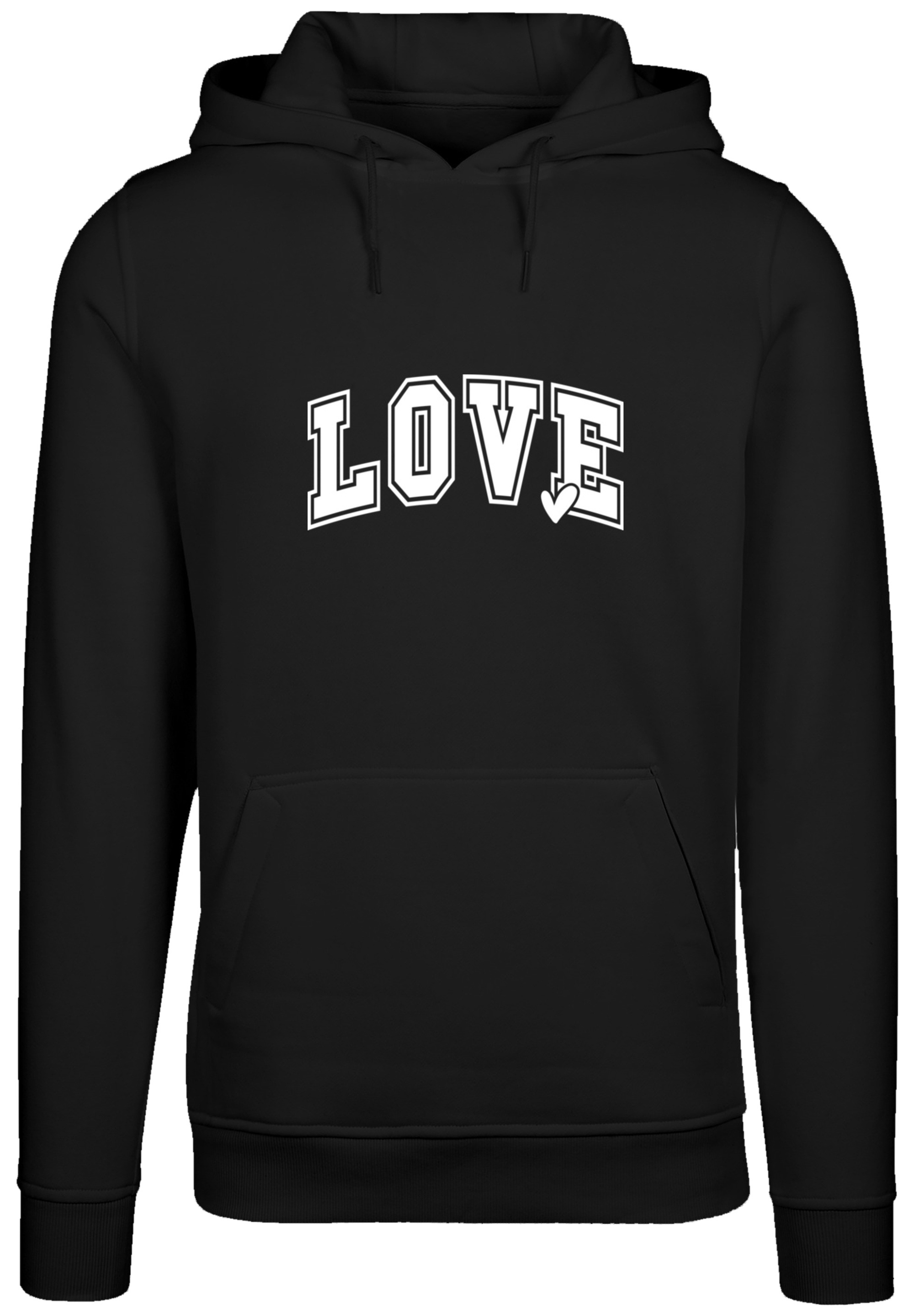 F4NT4STIC Kapuzenpullover »Love University Valentinstag Herz«, Premium Qualität