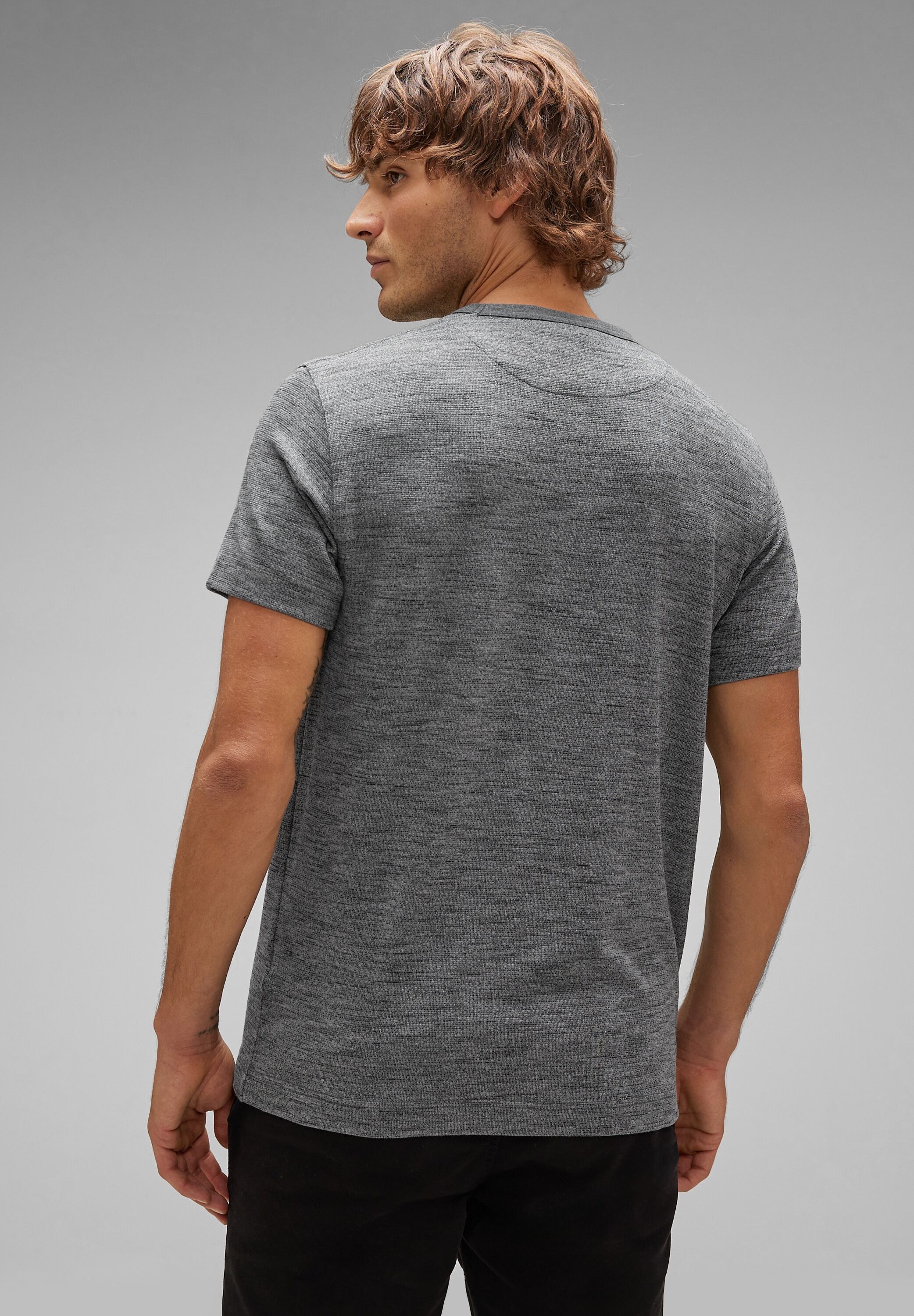 STREET ONE MEN T-Shirt, mit Brusttasche günstig online kaufen