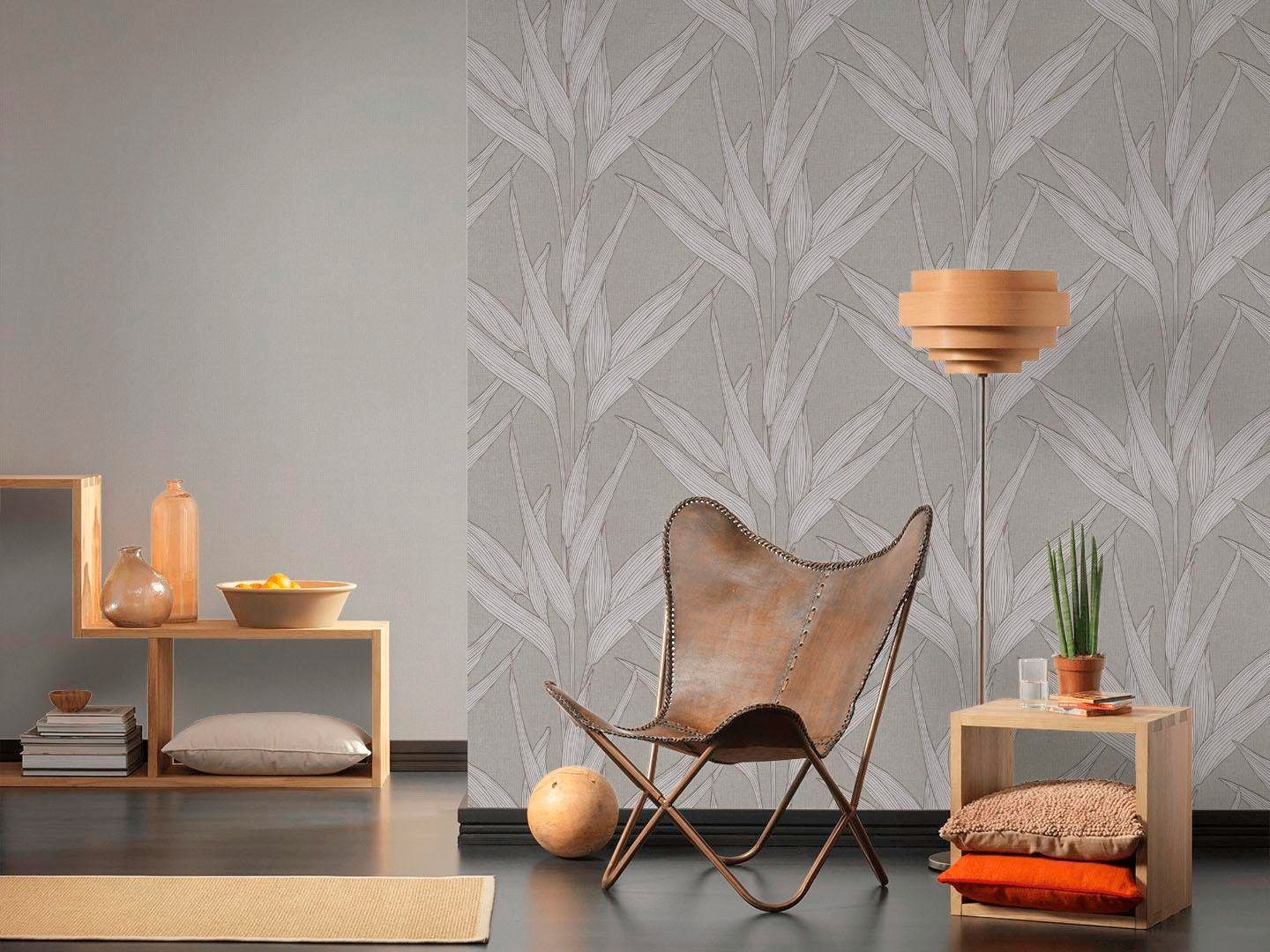 living walls Vliestapete »Hygge«, floral-geblümt, Landhaus Tapete Blumen