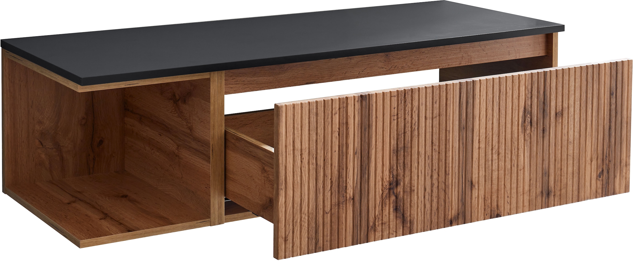 BASIC by Balculina Waschbeckenunterschrank »Loris BxHxT 120x34x47 cm« 1 Stk. tlg. Breite 120cm, Softclose, L/R montierbar