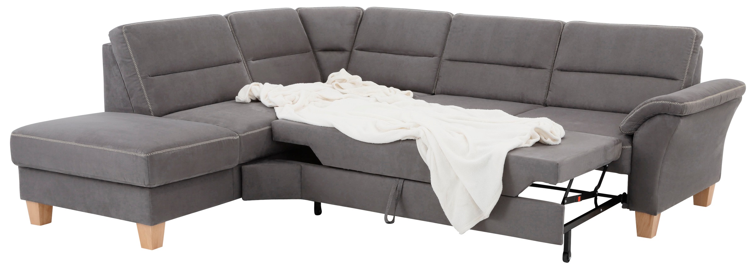 Home affaire Ecksofa »Soleo L-Form«, komfortabel durch Trapezecke mit Relaxfunktion, auch mit Bettfunktion
