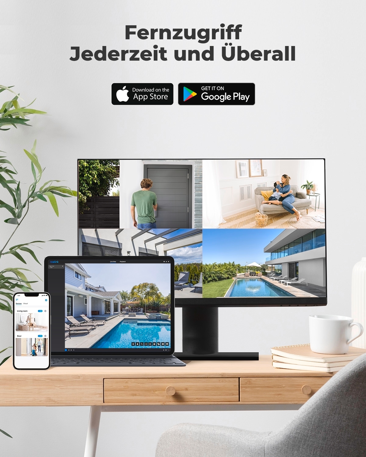 Reolink Überwachungskamera »P320 PoE Cam«, Außenbereich
