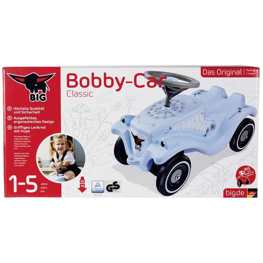 BIG Rutscherauto »BIG Bobby-Car-Classic Blowball, hellblau«, Made in Germany