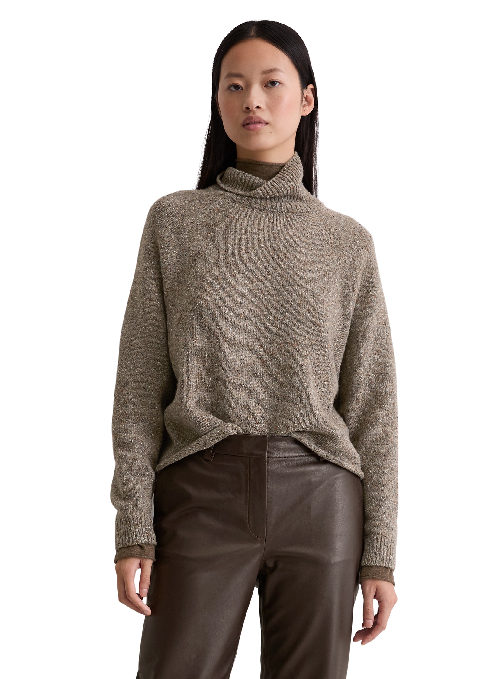Marc OPolo Strickpullover "aus Schurwolle-Mix" günstig online kaufen
