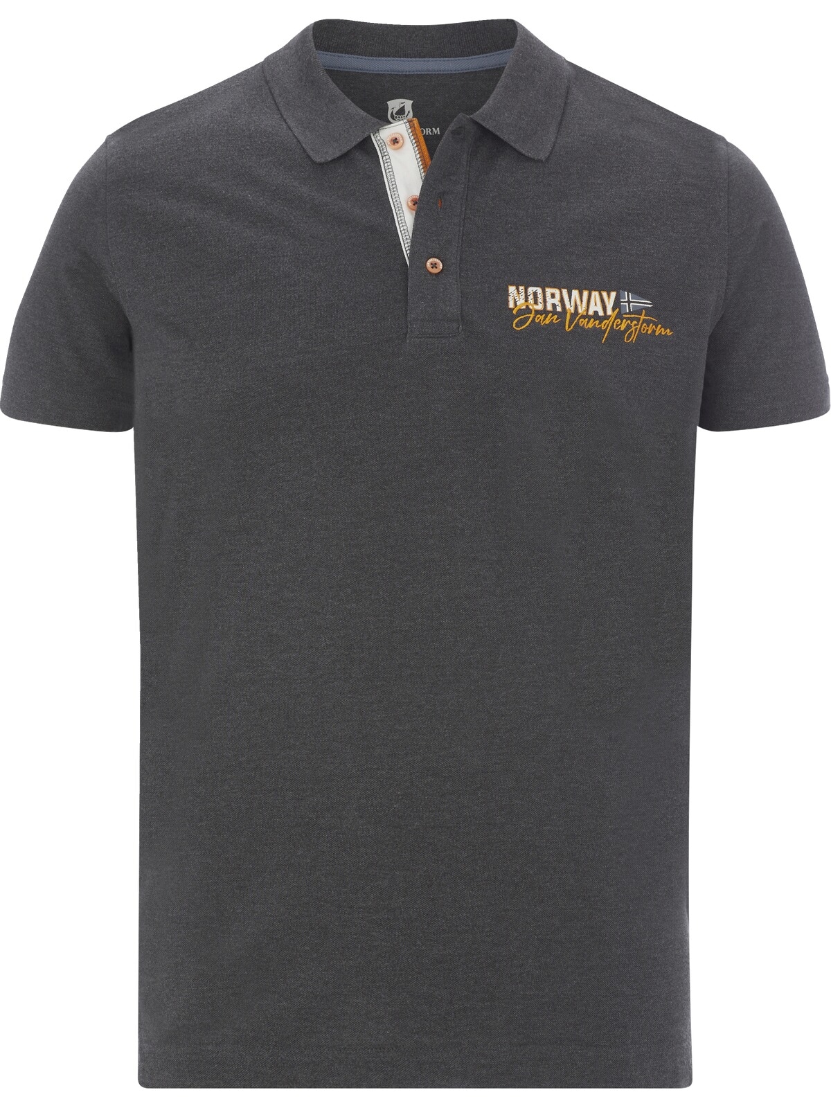 Jan Vanderstorm Poloshirt »Poloshirt JAKOV«, (1 tlg.)