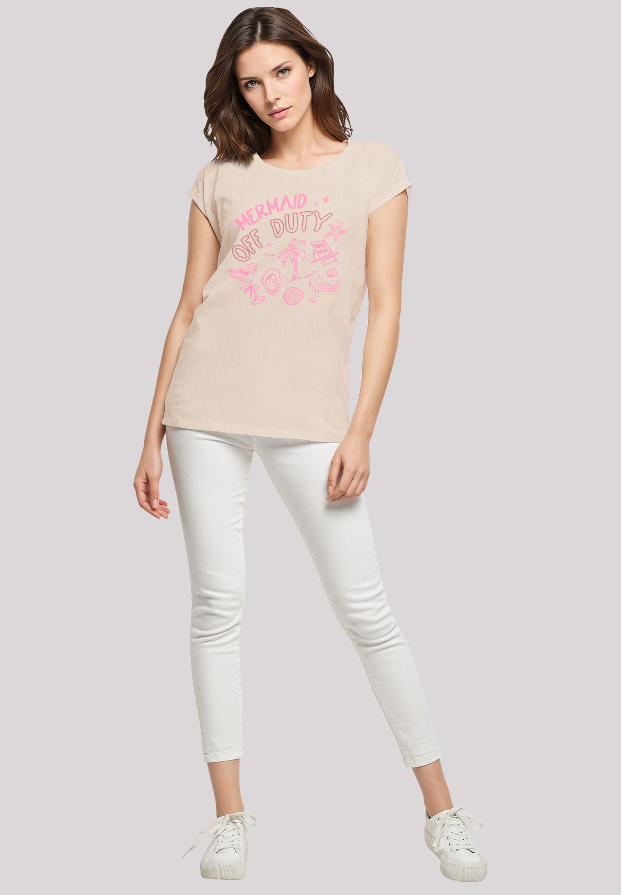F4NT4STIC T-Shirt »Mermaid Of Duty«, Premium Qualität