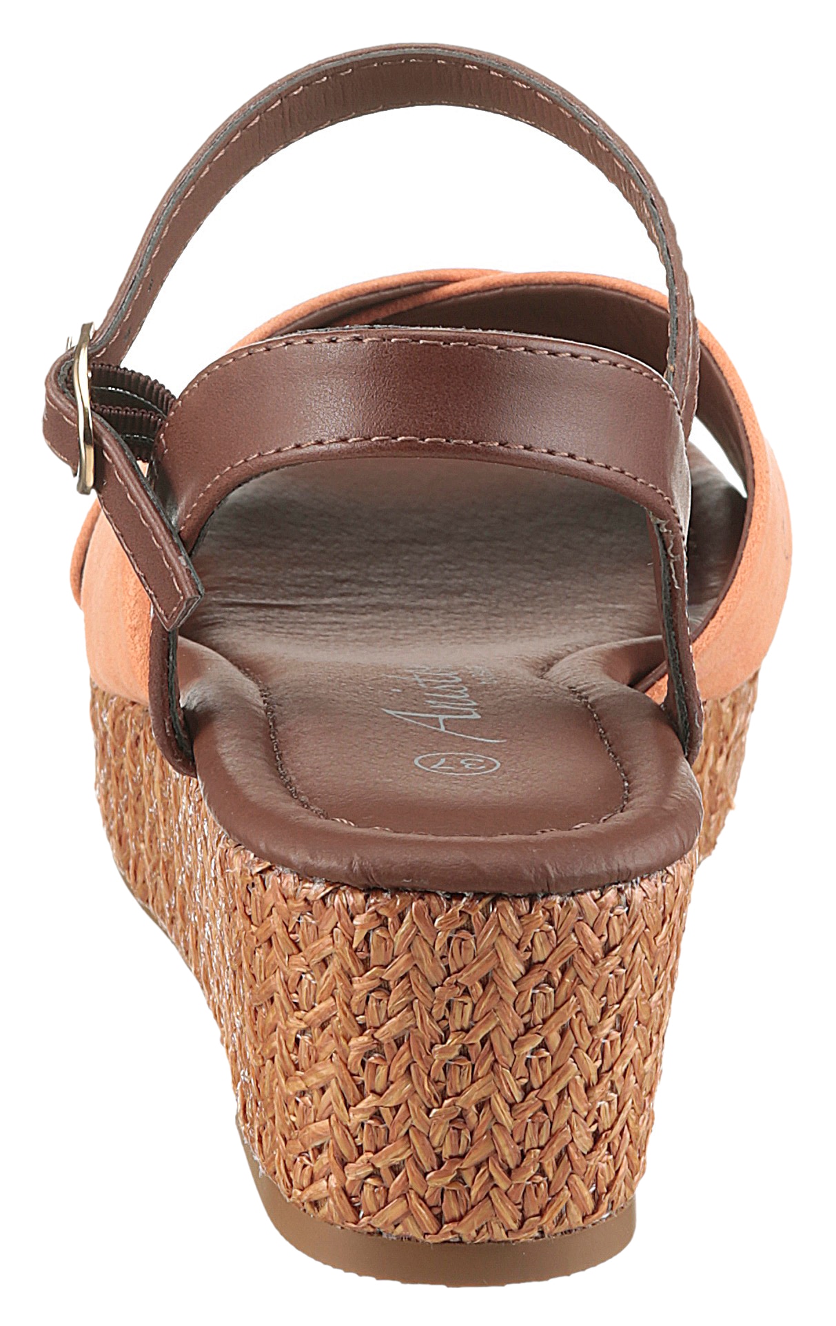 Aniston SHOES Keilsandalette, Sommerschuh, Riemchensandale, Keilabsatz - NEUE KOLLEKTION