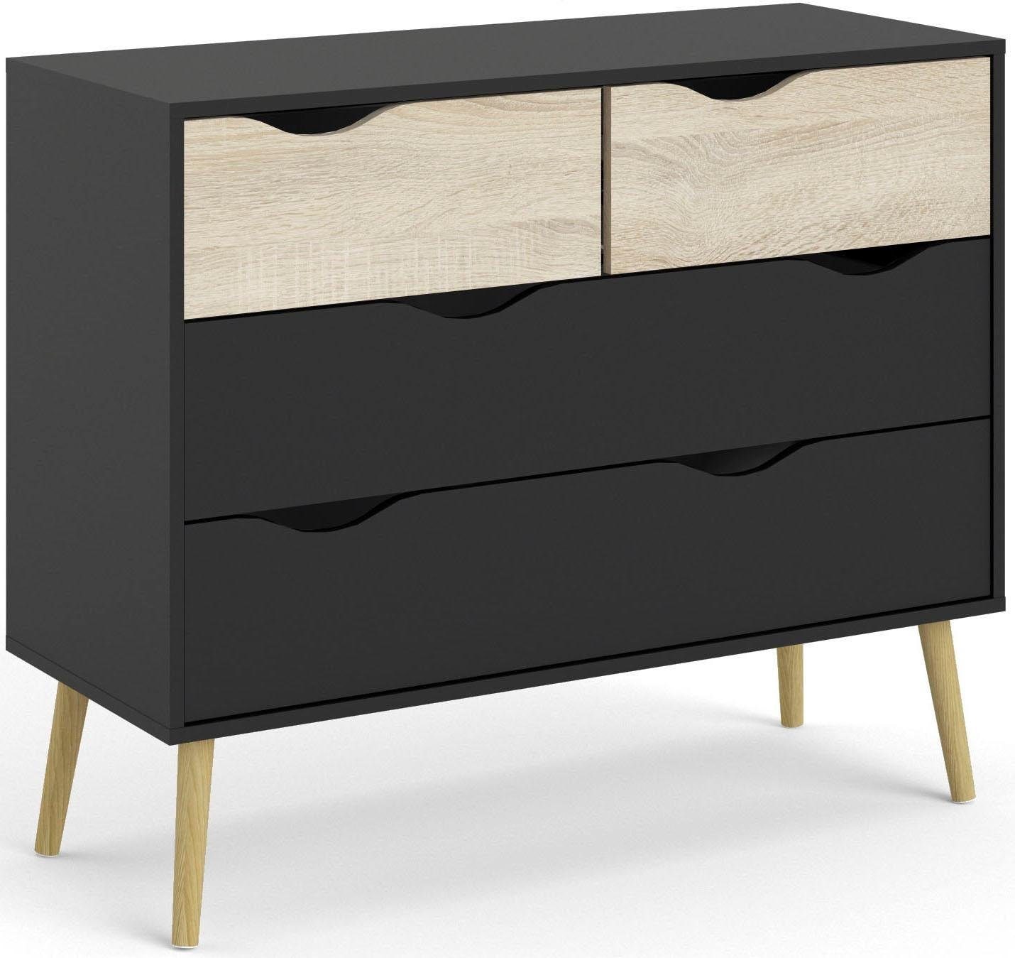 andas Kommode "Oslo, Aufbewahrung, Schubladenschrank, Stauraum", Sideboard günstig online kaufen