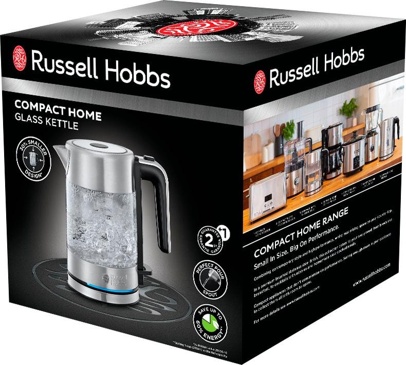 RUSSELL HOBBS Wasserkocher »Compact BAUR Mini 0,8 W, per l, energiesparend Raten | 2200 24191-70«, Home
