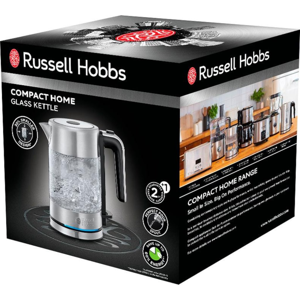 RUSSELL HOBBS Wasserkocher »Compact Home Mini 24191-70«, 0,8 l, 2200 W