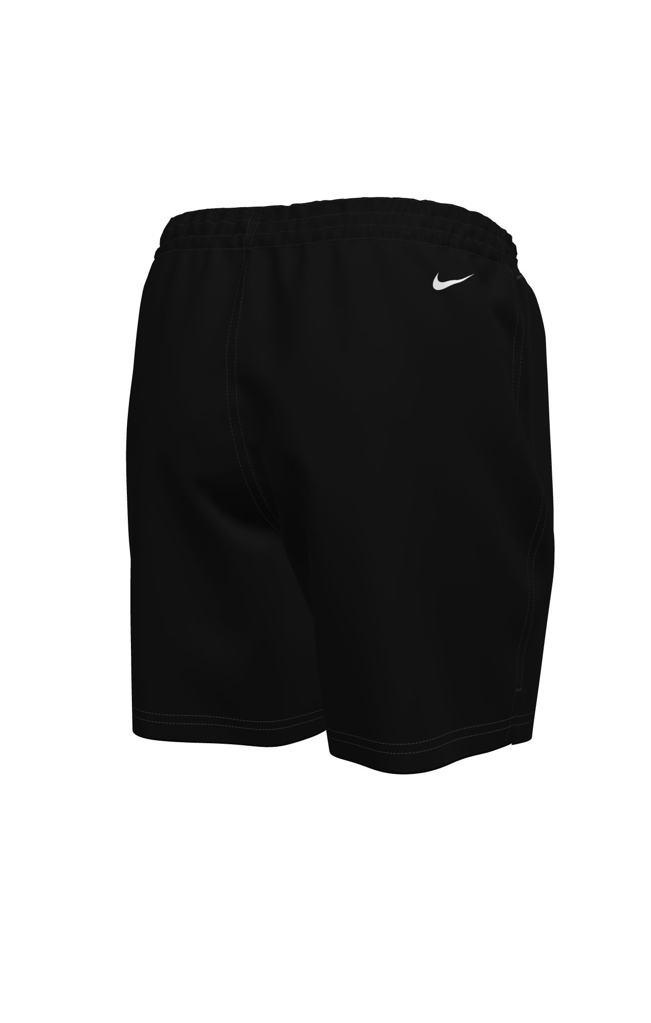 Badeshorts NIKE "5" VOLLEY SHORT", Gr. XXL, N-Gr, schwarz, Web, Obermaterial: 100% Polyester, Badehosen Badeshorts, mit integrierter Mesh-Innenhose, mit seitlichen Taschen 2