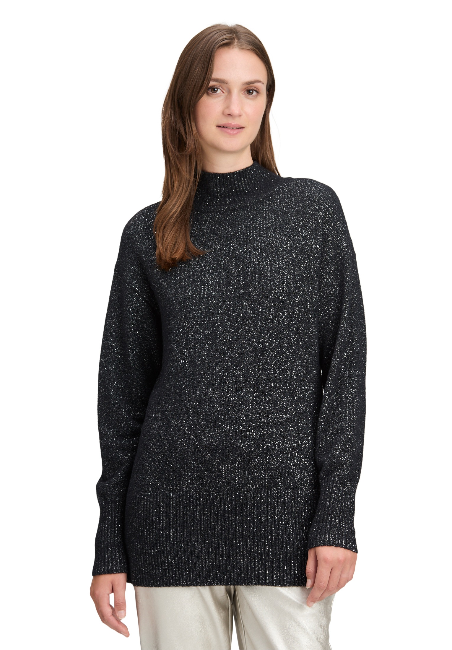 Betty&Co Strickpullover "Damen mit Lurexfaden" 1 Stk. günstig online kaufen