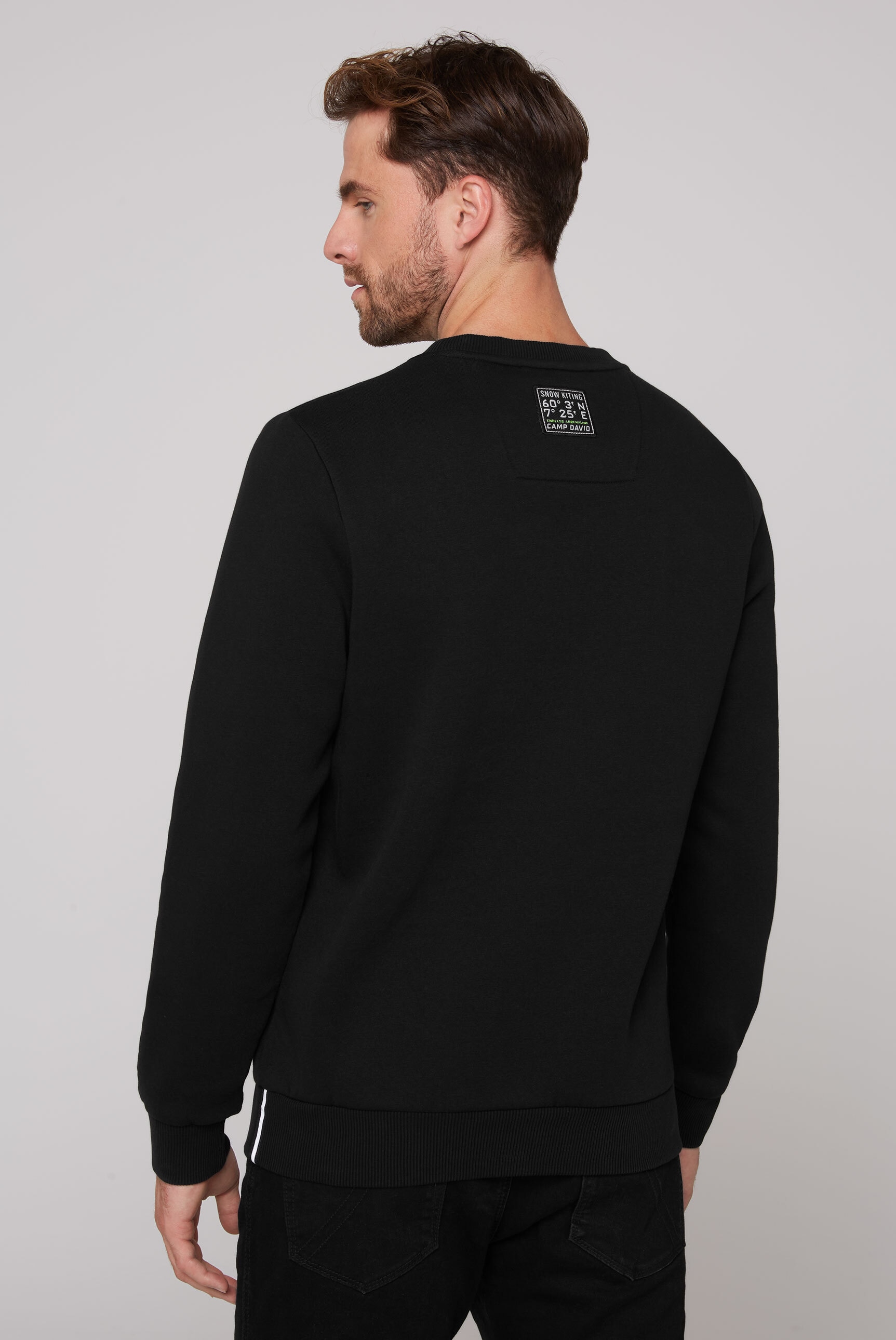 CAMP DAVID Sweater, mit Baumwolle