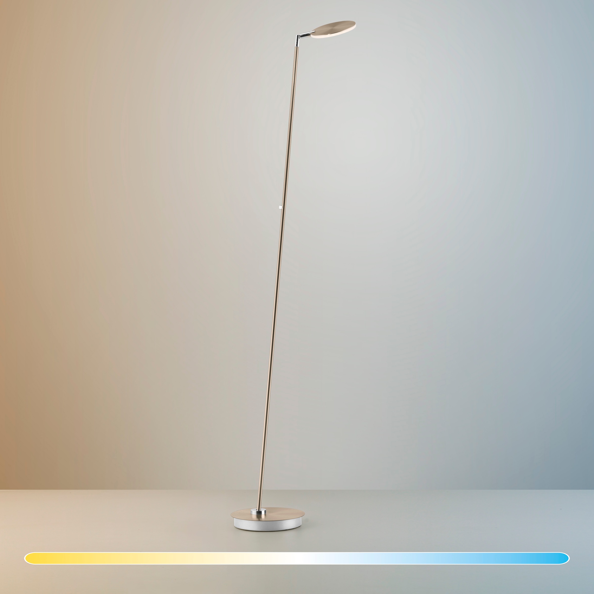 Paul Neuhaus LED Stehlampe »AKKU BENTE« LED-Board 1 Stk. warmweiß - kaltweiß Tastdimmer, CCT 2700-5000K, Memory, Akku betrieben, flexibel