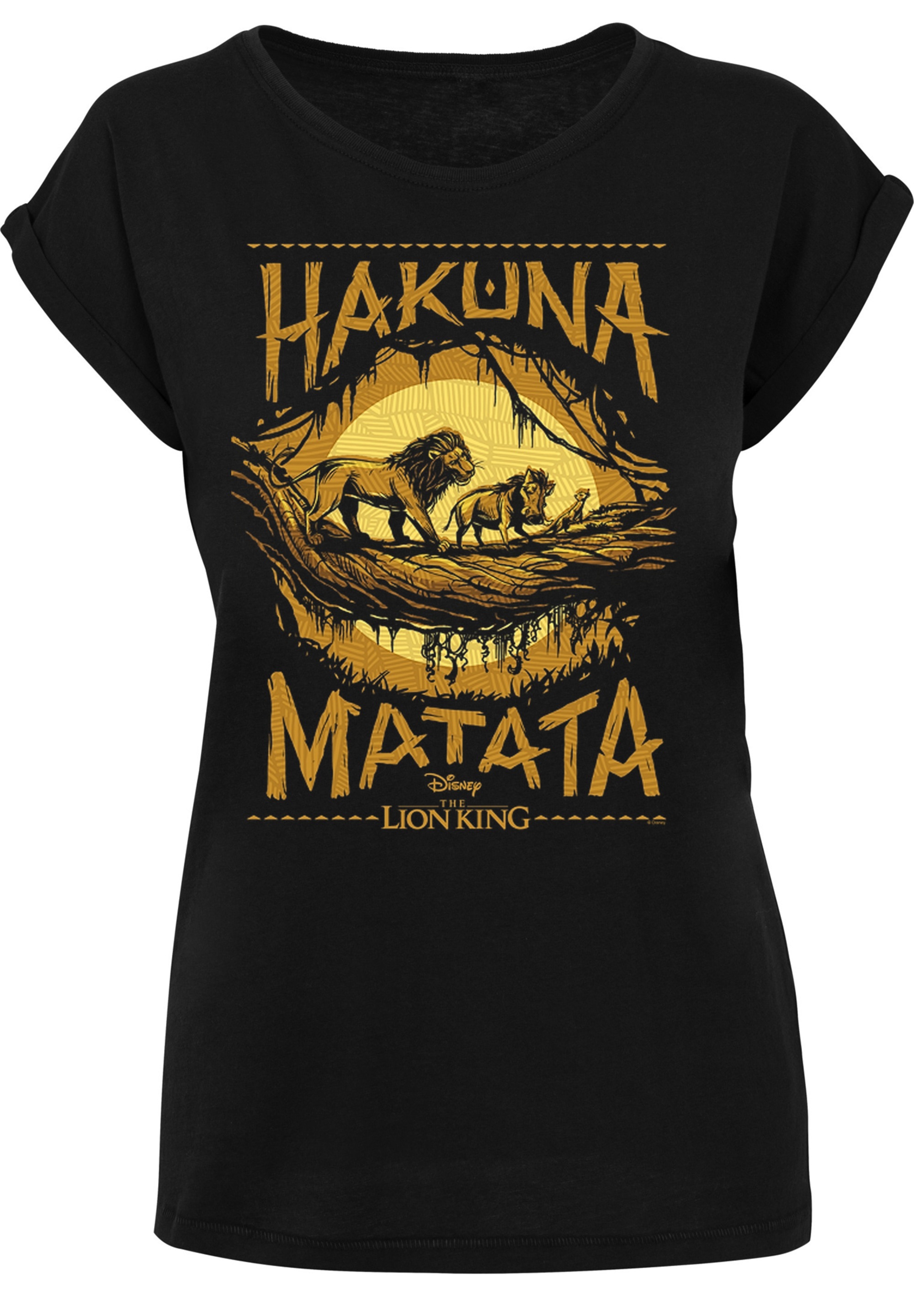 F4NT4STIC T-Shirt "Disney Der König der Löwen Hakuna Matata", Damen,Premium günstig online kaufen