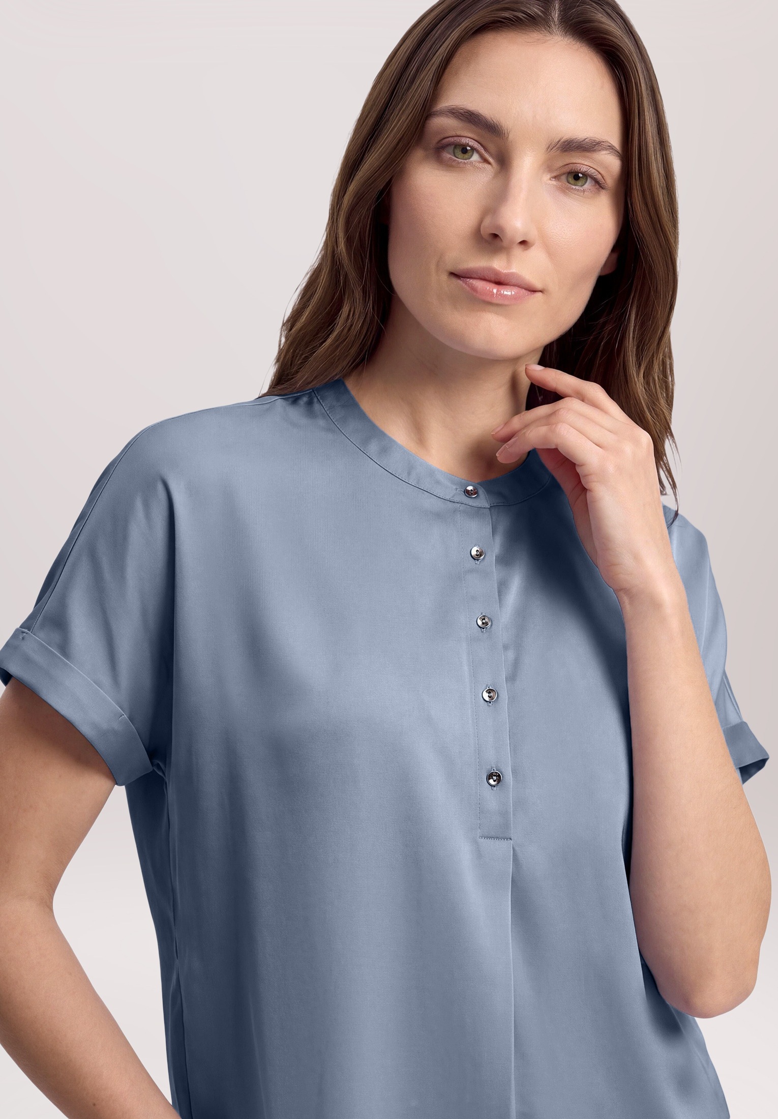 Betty Barclay Kurzarmshirt »Damen mit Ärmelaufschlag« 1