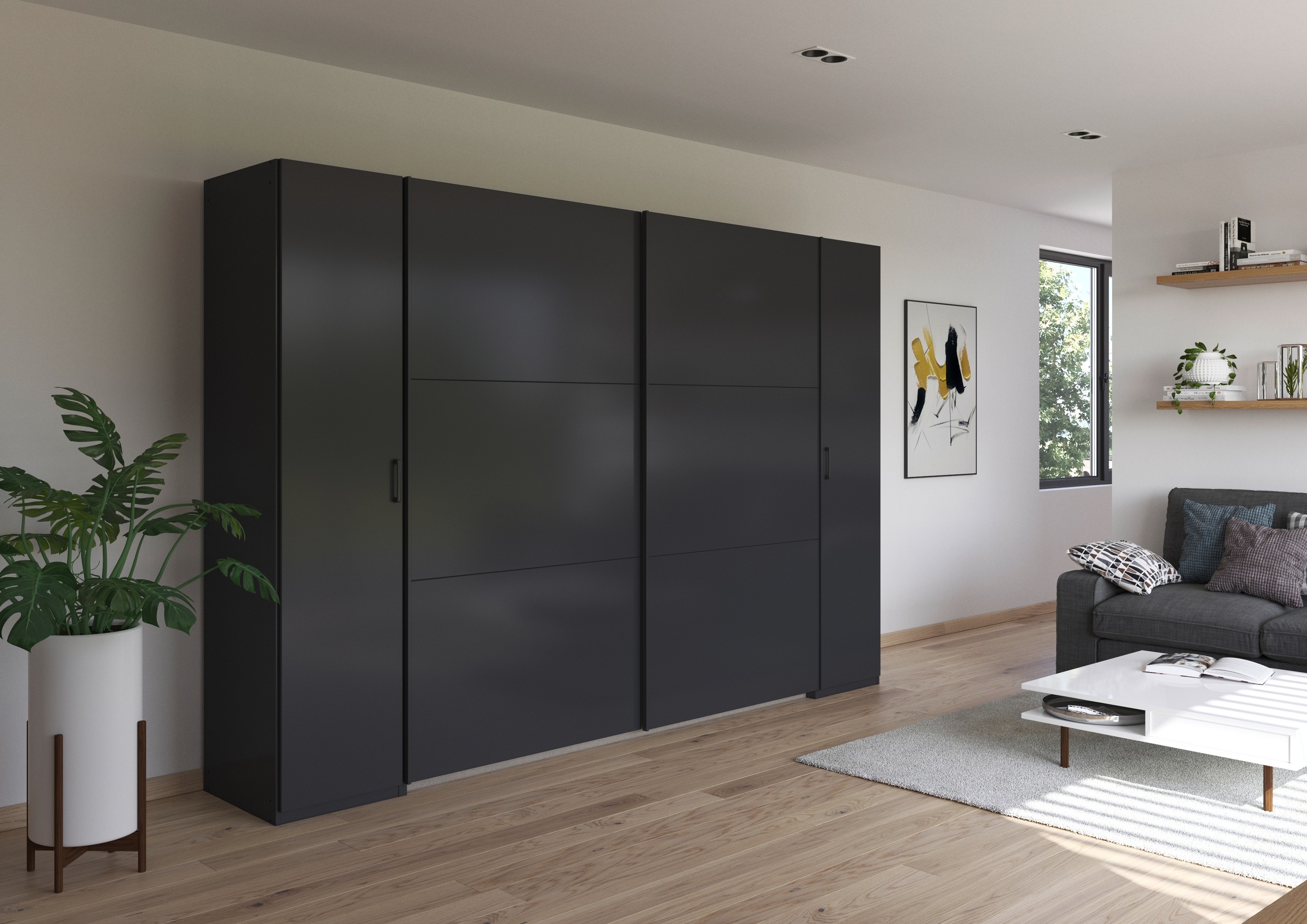 rauch Schwebetürenschrank "Kleiderschrank Schrank Breiten 131/175/218/261 c günstig online kaufen