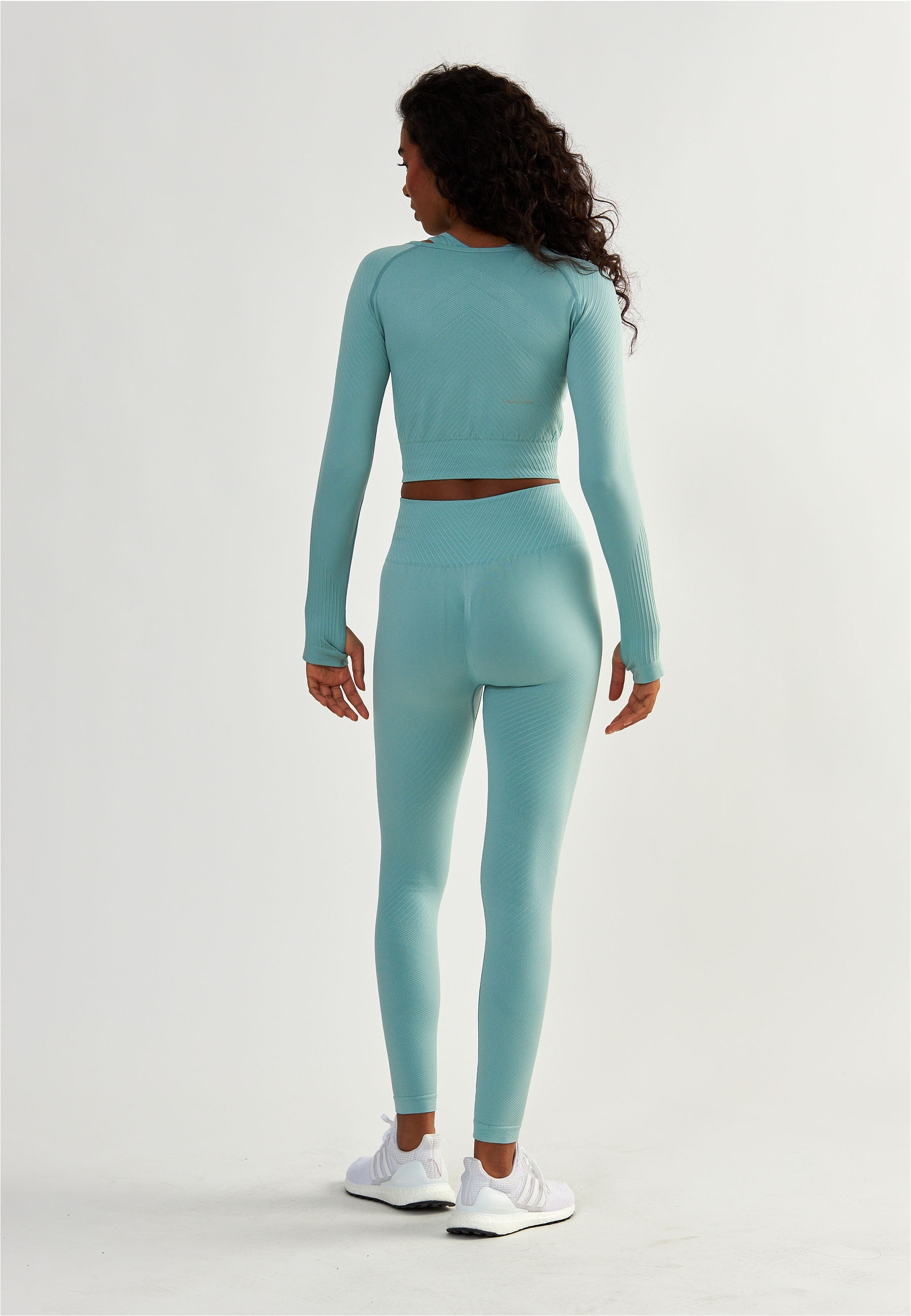 BeShaped Trainingstights »Femme Force«  mit angesagtem Jacquard-Muster