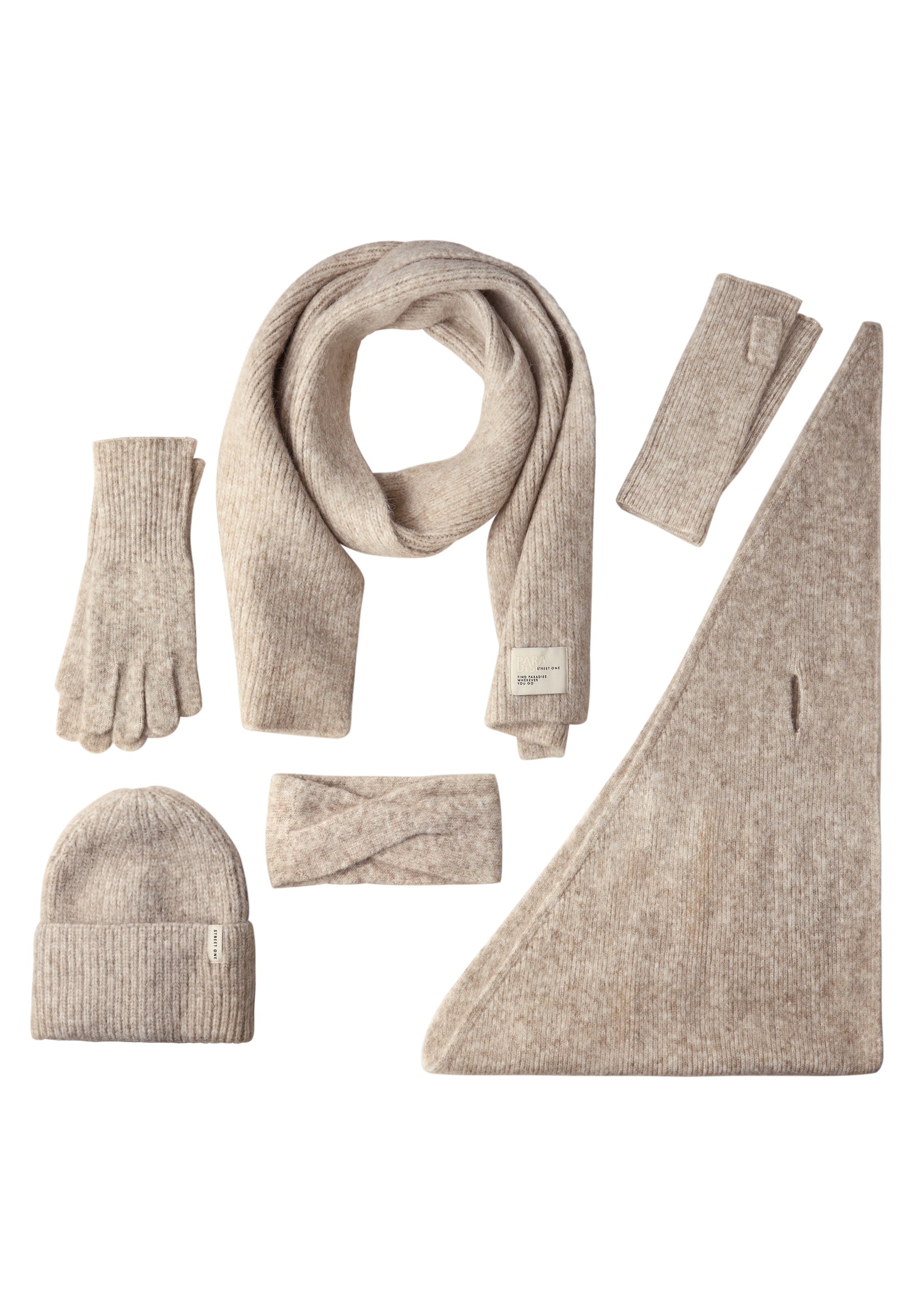 STREET ONE Stirnband, aus softem Materialmix