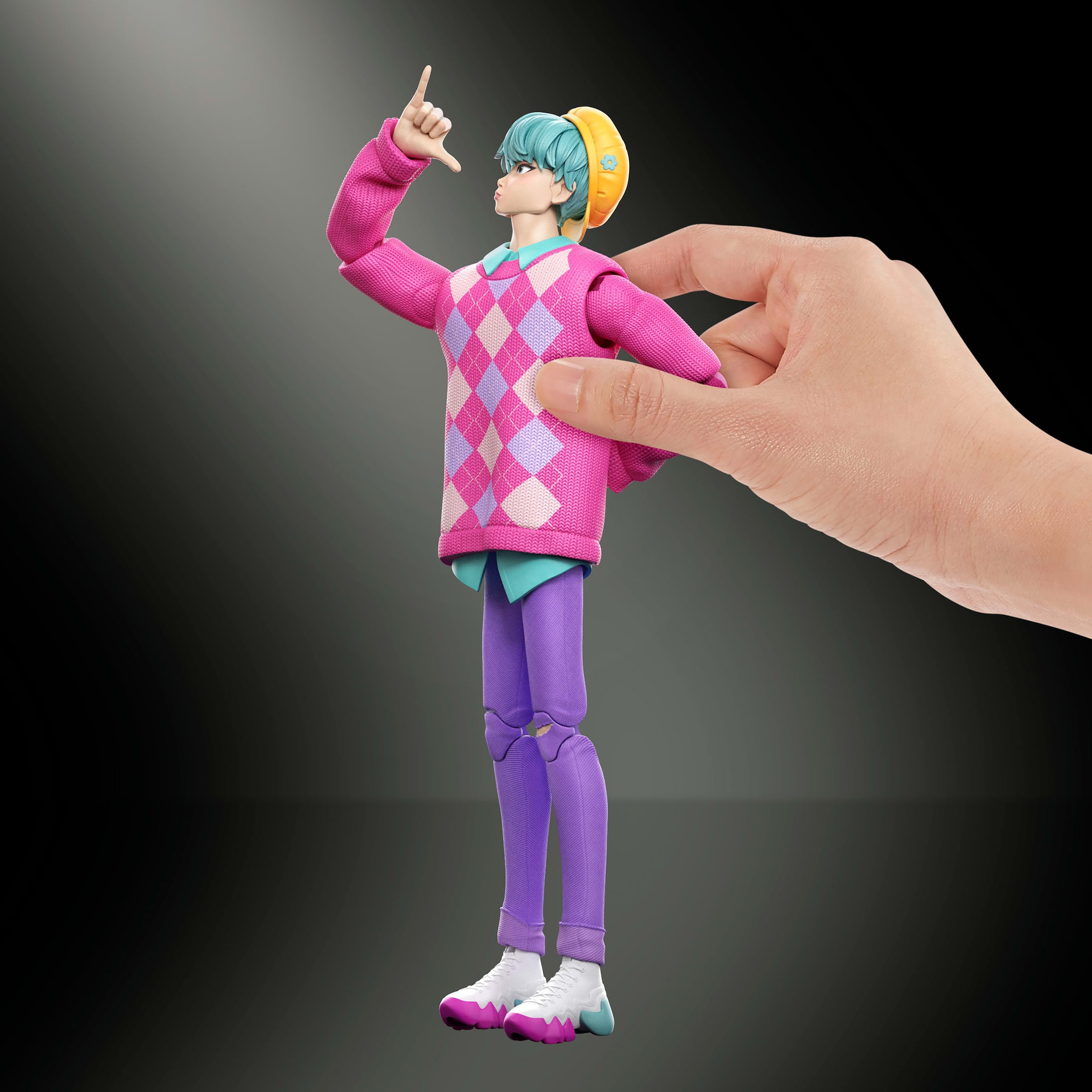 Mattel® Actionfigur »KPop Demon Hunters Saja Boys Baby-Actionfigur Soda Pop« beweglich