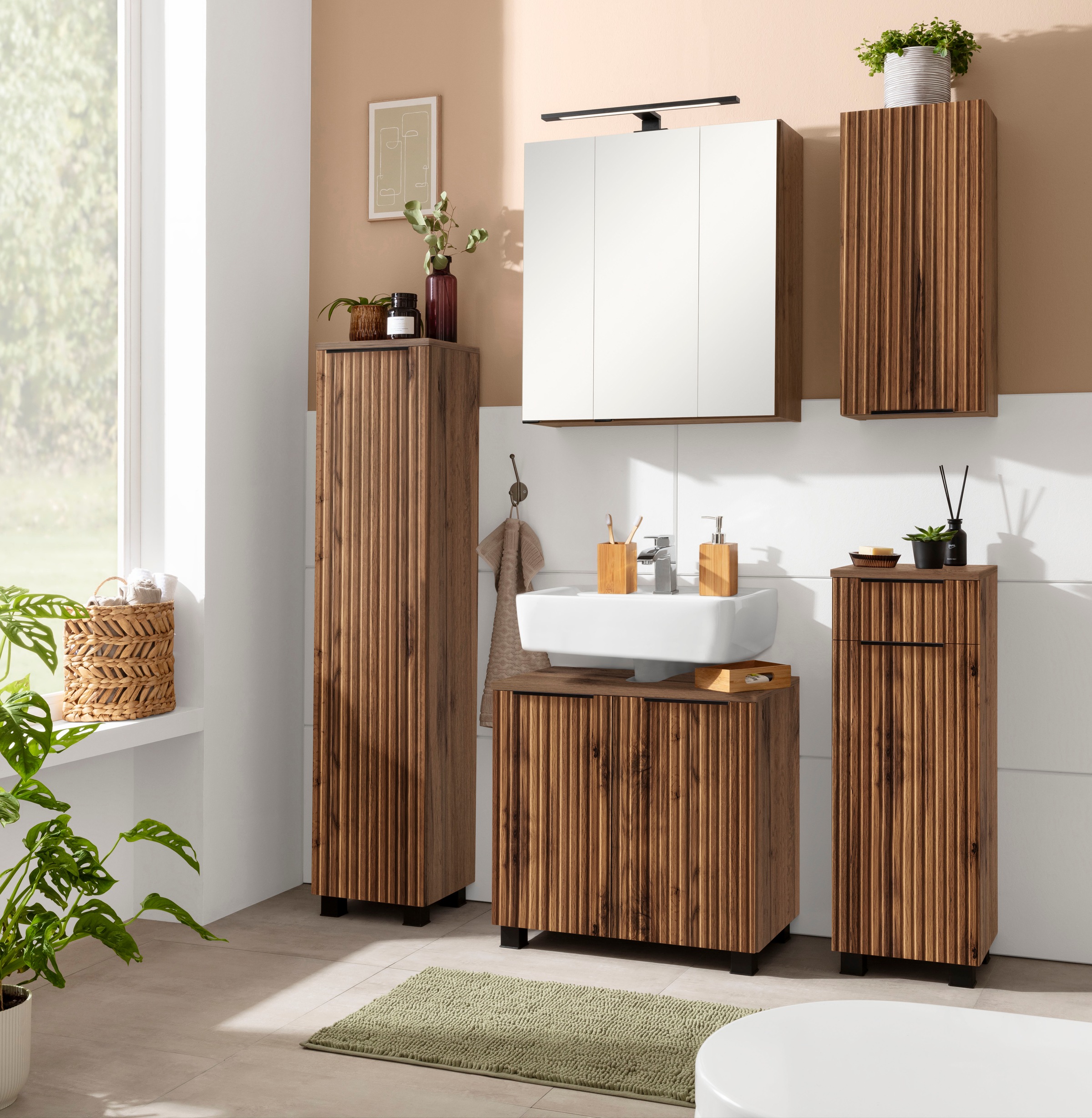 welltime "Trento, verschiedene Ausführungen und Farben" Badmöbel, Breite 30 günstig online kaufen