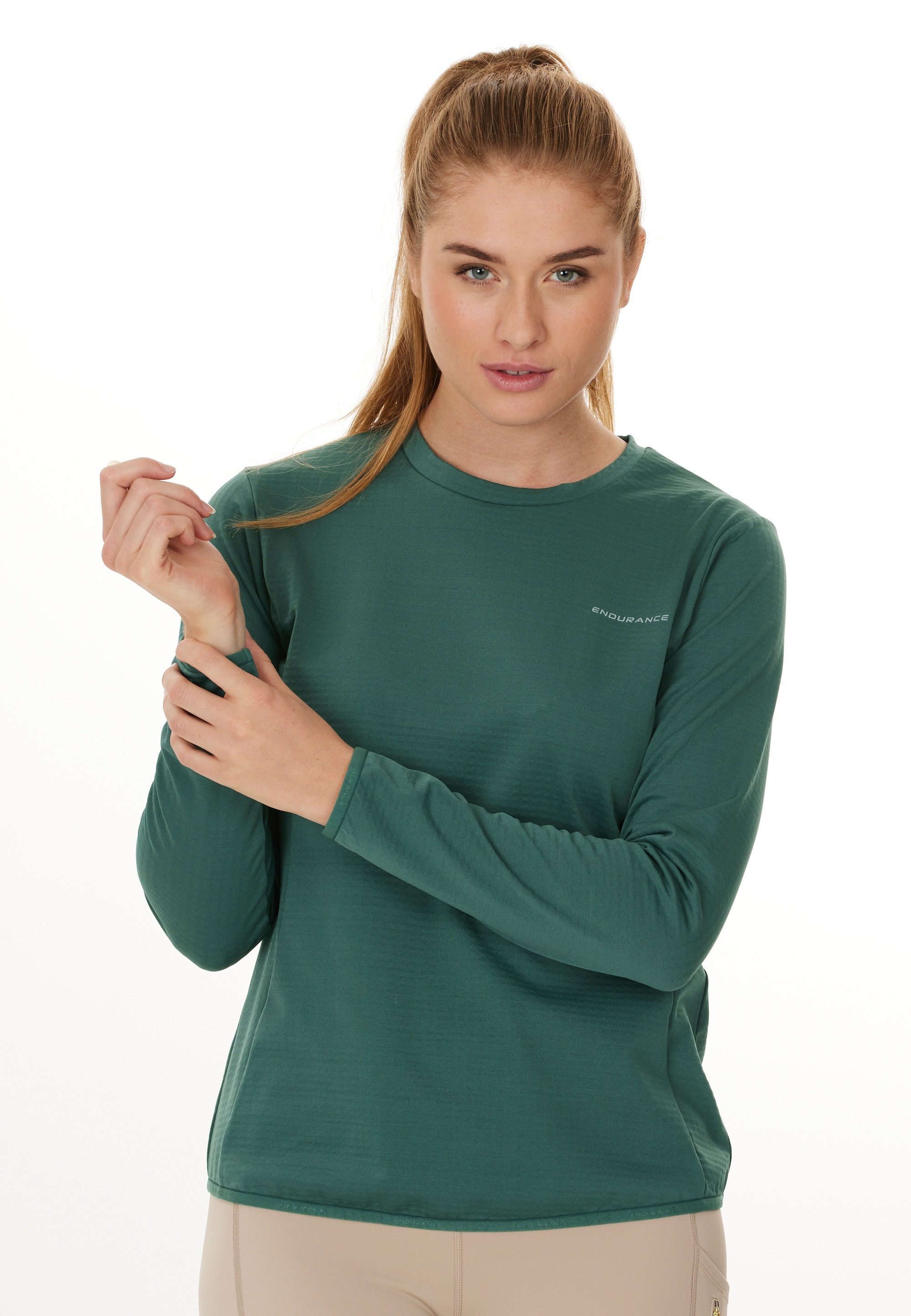 ENDURANCE Funktionsshirt "Leah" 1 Stk. tlg. mit reflektierenden Details günstig online kaufen
