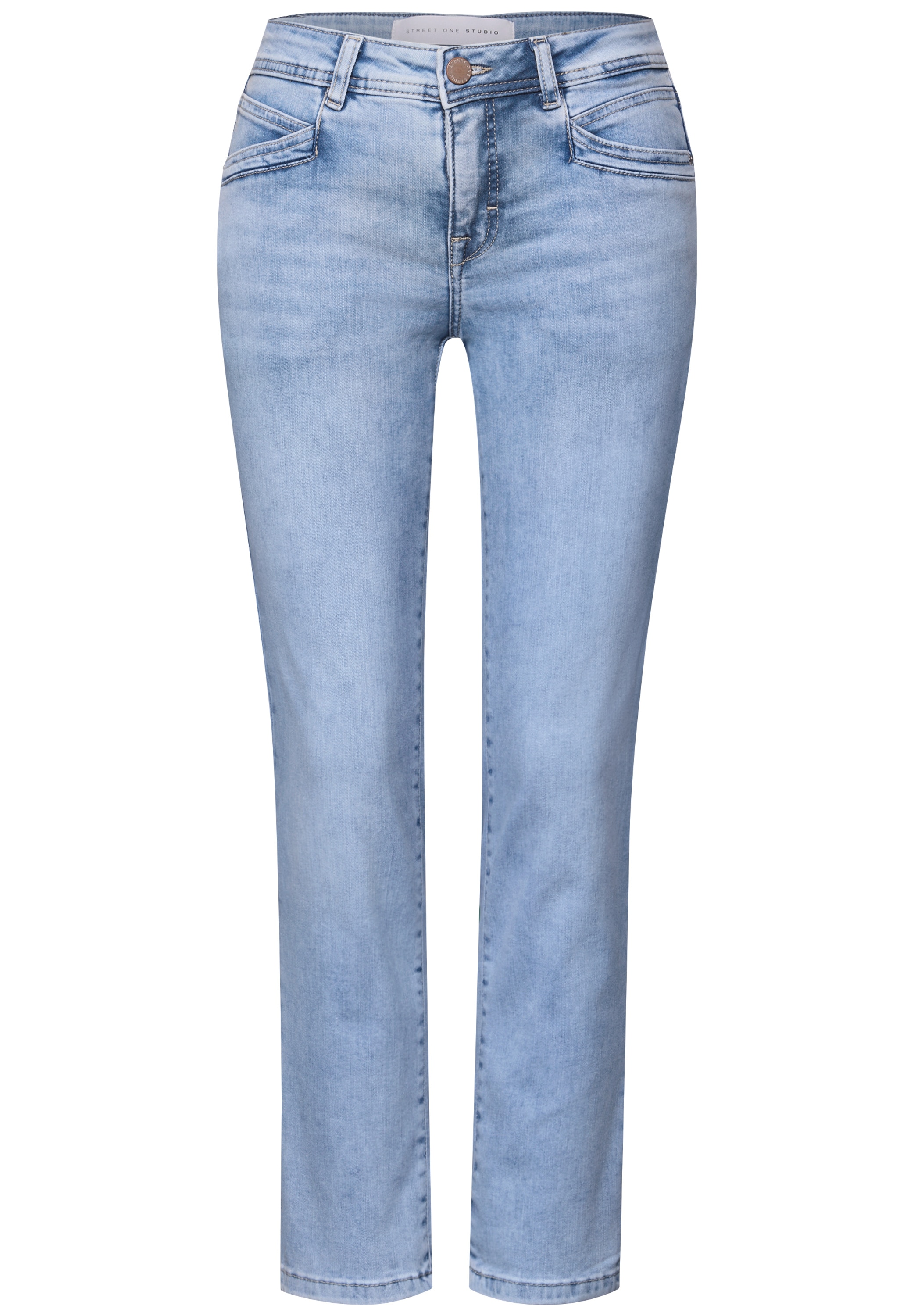 STREET ONE STUDIO Slim-fit-Jeans, Middle Waist