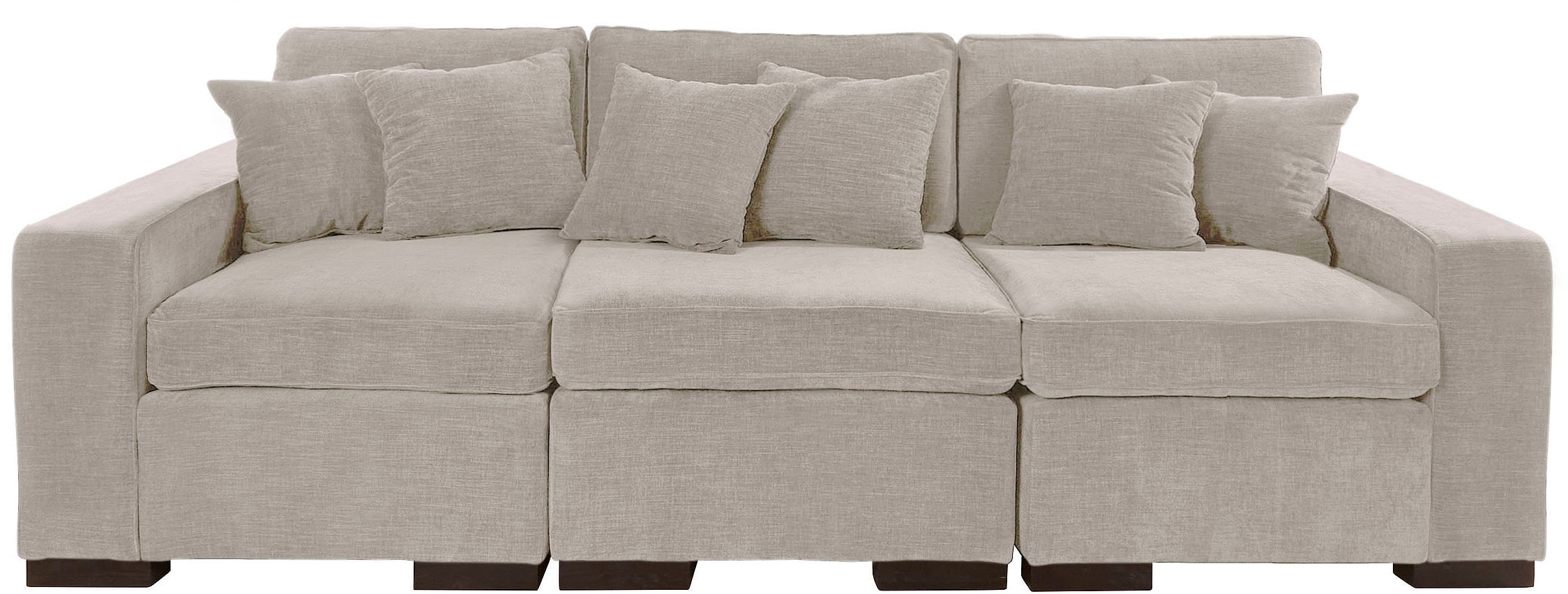 Guido Maria Kretschmer Home&Living 3-Sitzer »Skara«, Lounge-Sofa mit Federkernpolsterung, in vielen Bezugsvarianten
