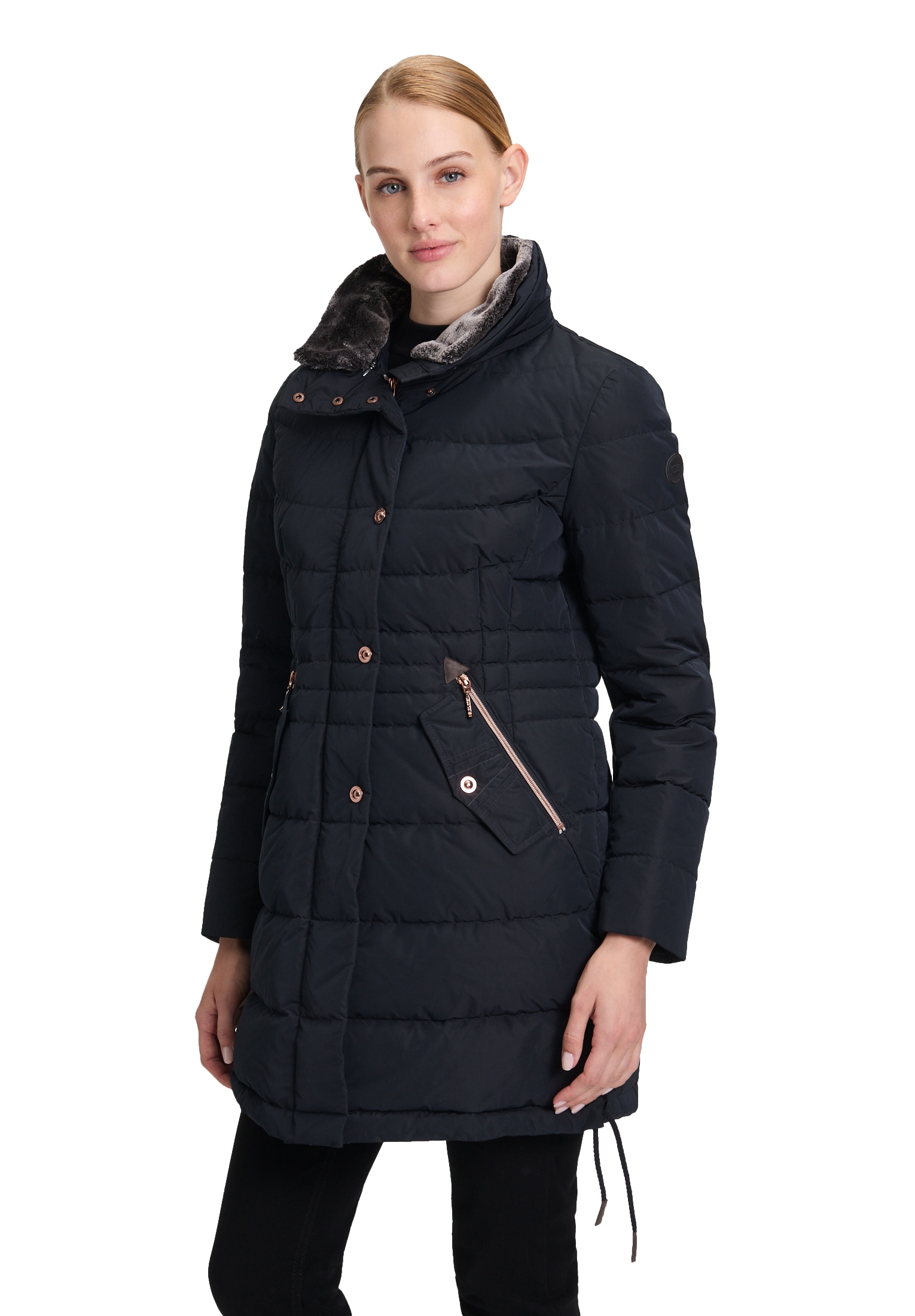 Gil Bret Steppjacke, mit Kapuze, mit abnehmbarer Kapuze