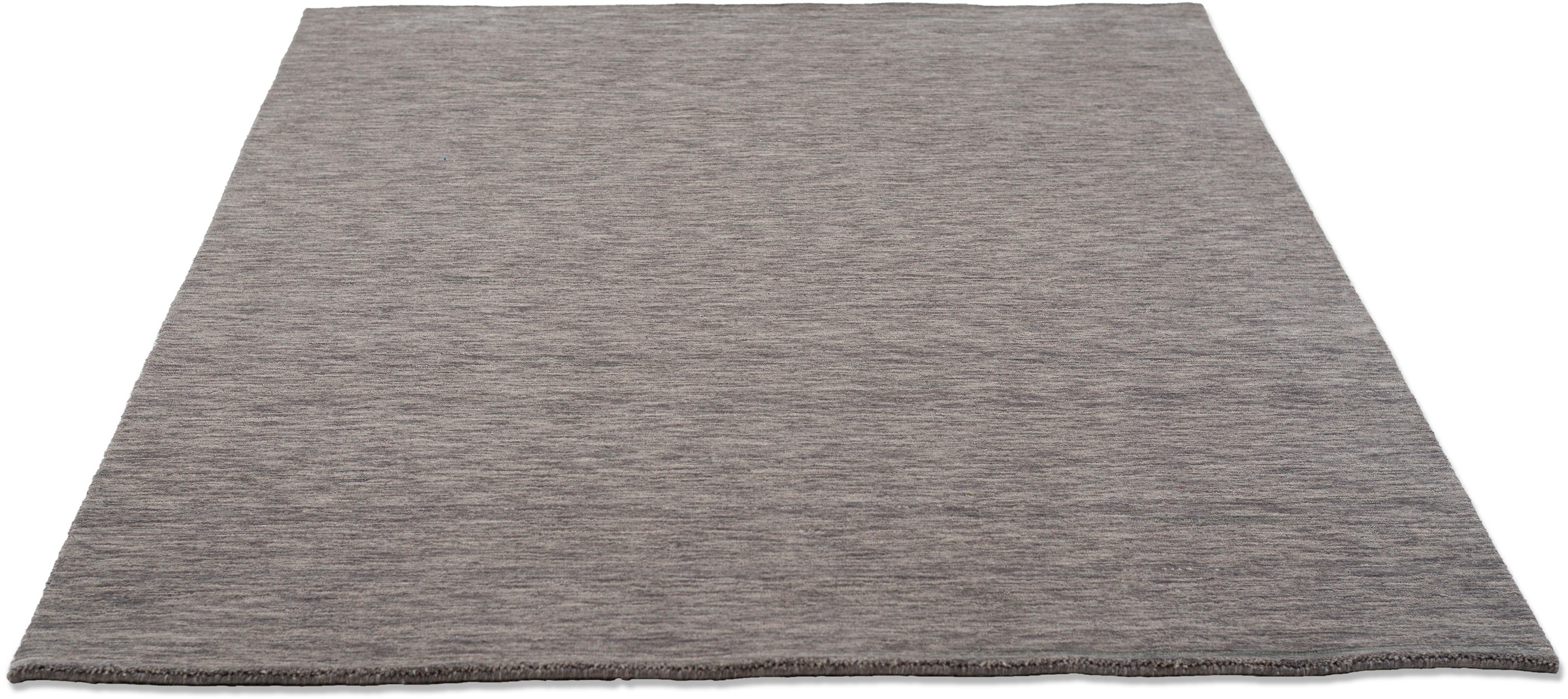 Sansibar Wollteppich »List«, rechteckig, 13 mm Höhe, Kurzflor, Handweb Teppich, meliert, reine Wolle, handgewebt