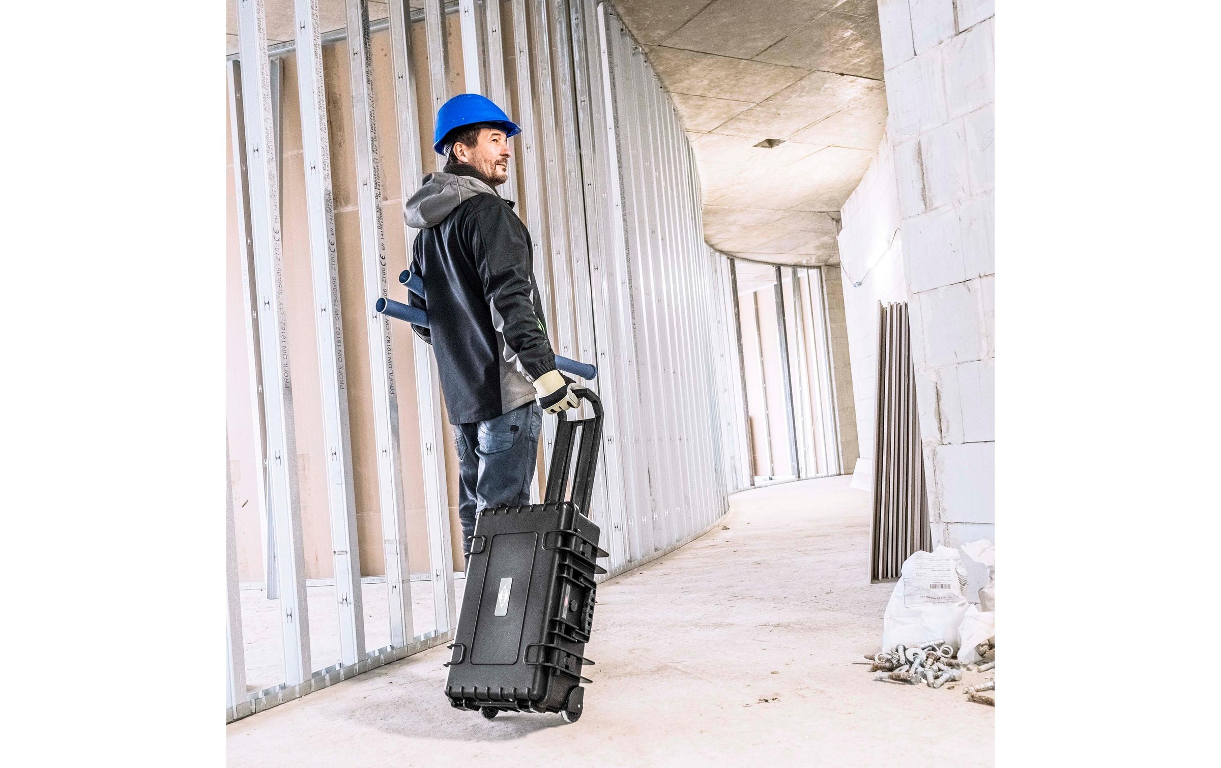 Knipex Werkzeugkoffer »Robust26 Move, Leer«