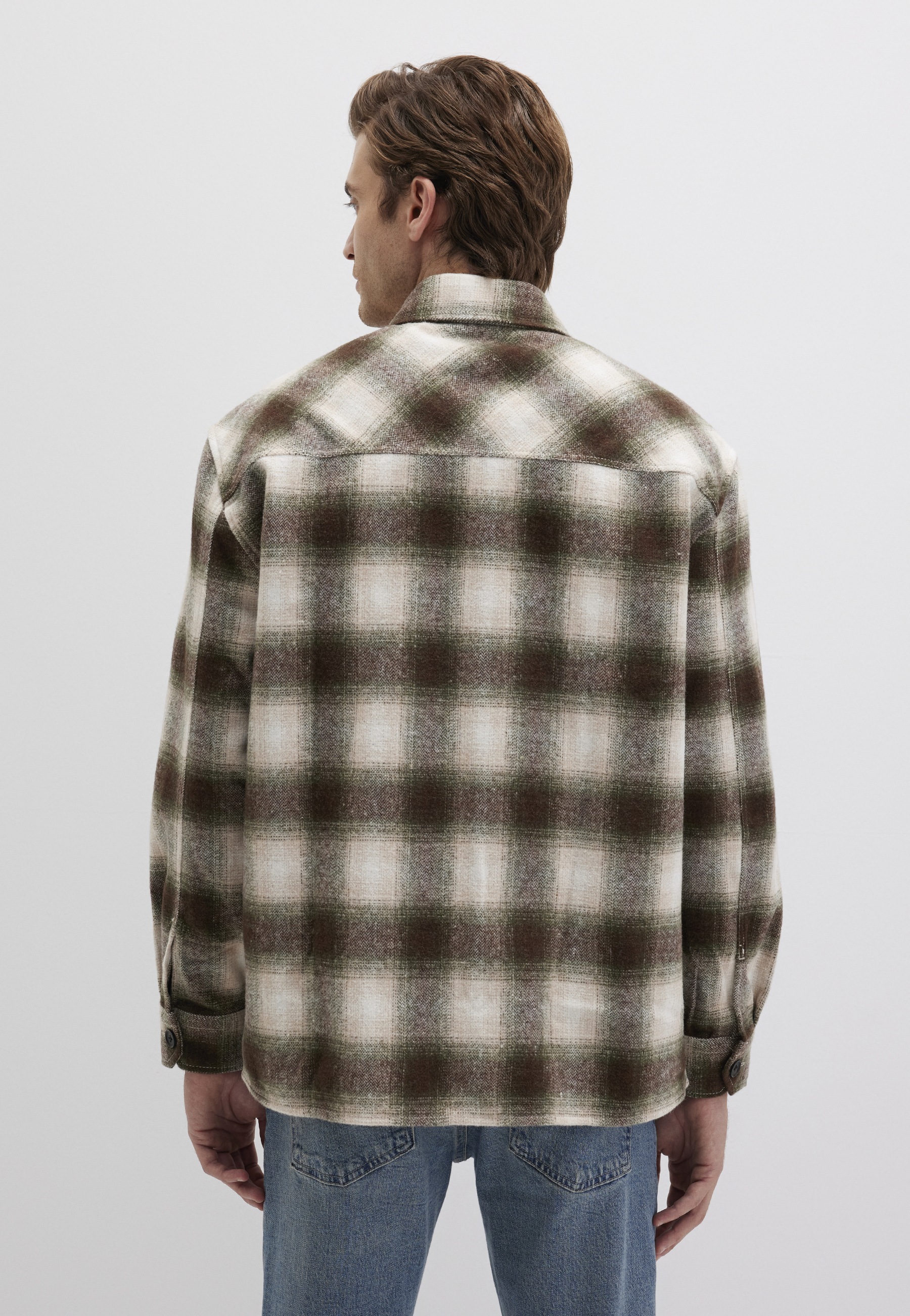 Mavi Check Shirt Men's Long Sleeve Thyme Check XXL 3
