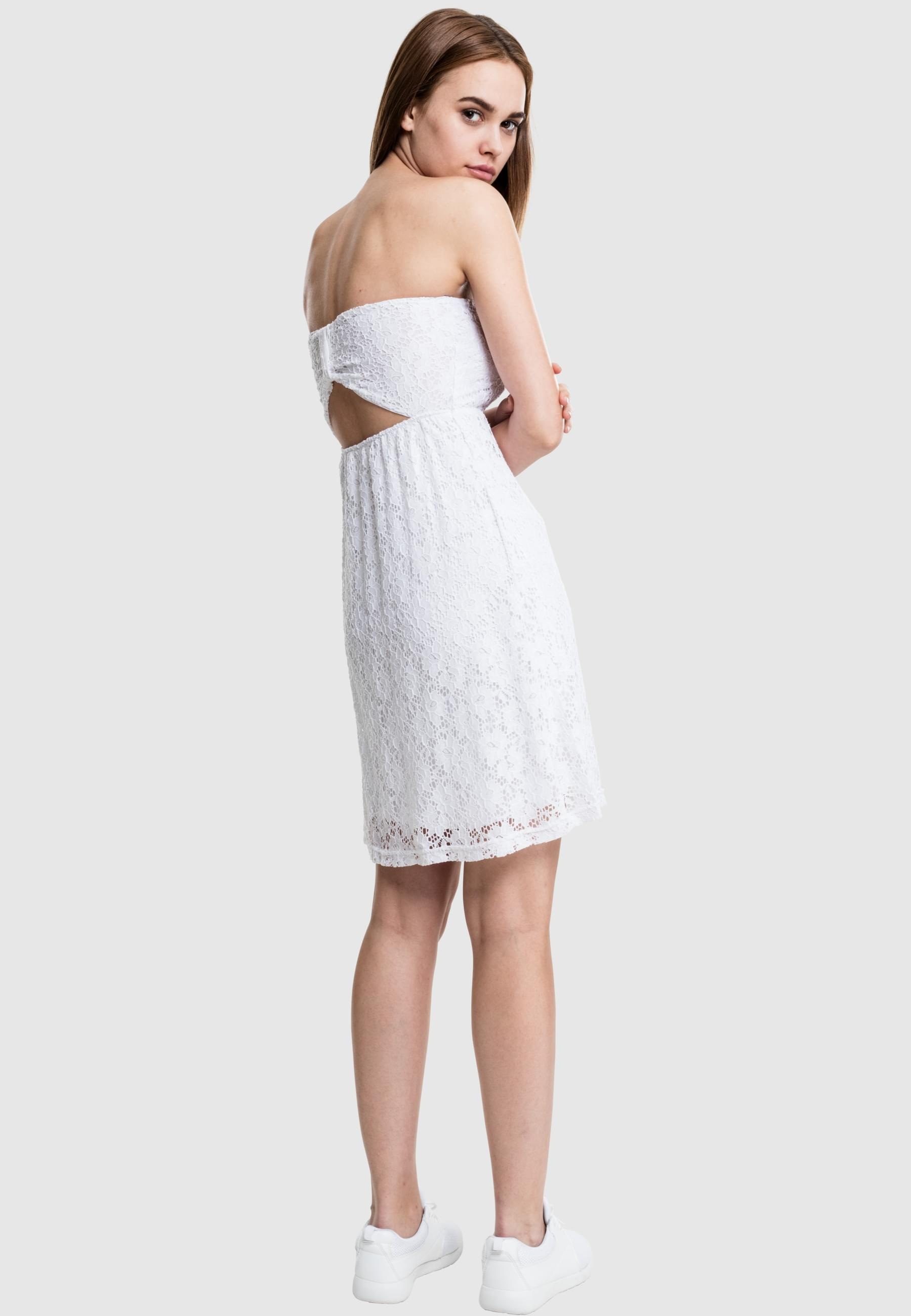 URBAN CLASSICS Shirtkleid »Urban Classics Damen Ladies Laces Dress«, (1 tlg.)