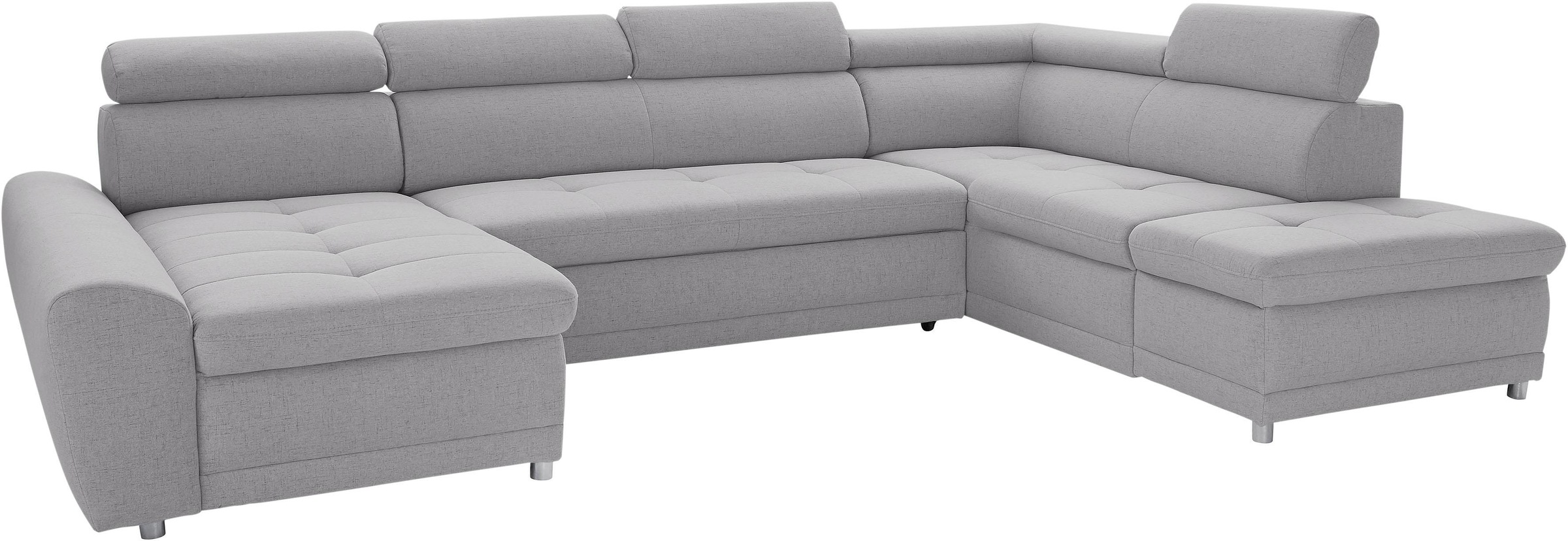 sit&more Wohnlandschaft "Riva U-Form" wahlweise mit Bettfunktion günstig online kaufen