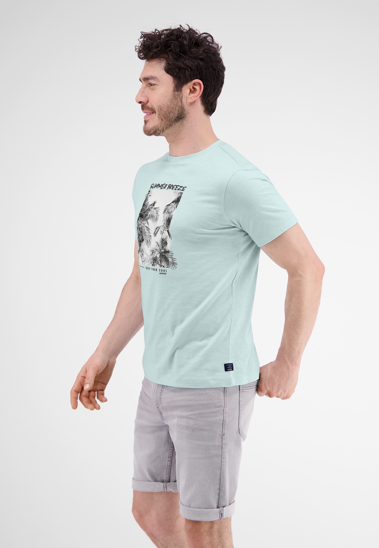 LERROS T-Shirt "T-Shirt mit Fotoprint" günstig online kaufen