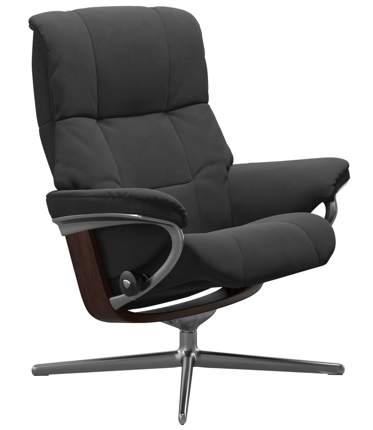 Stressless® Relaxsessel »Mayfair«, mit Cross Base, Größe S, M & L, Holzakzent Braun