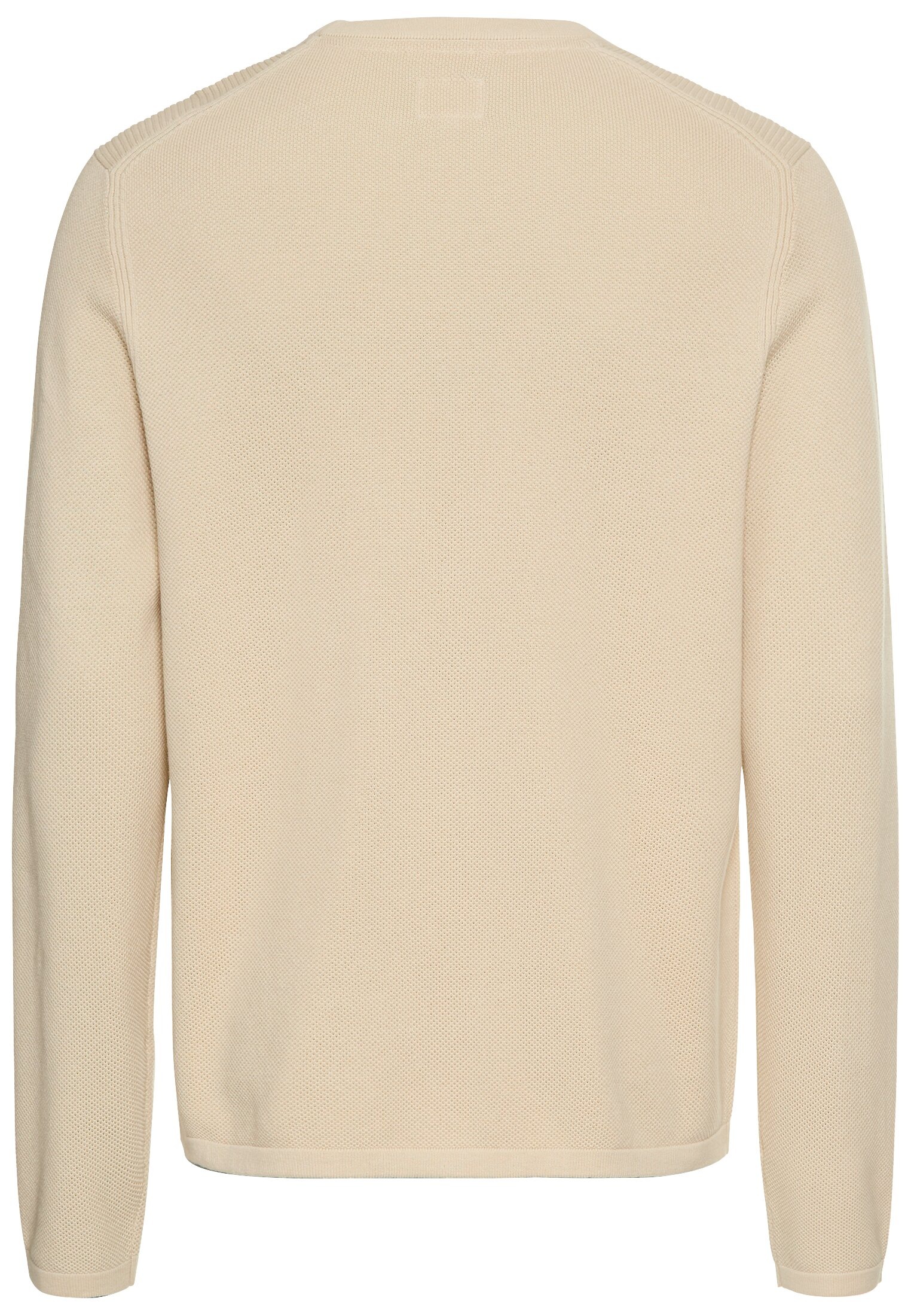 camel active Strickpullover, mit Logo Stickerei