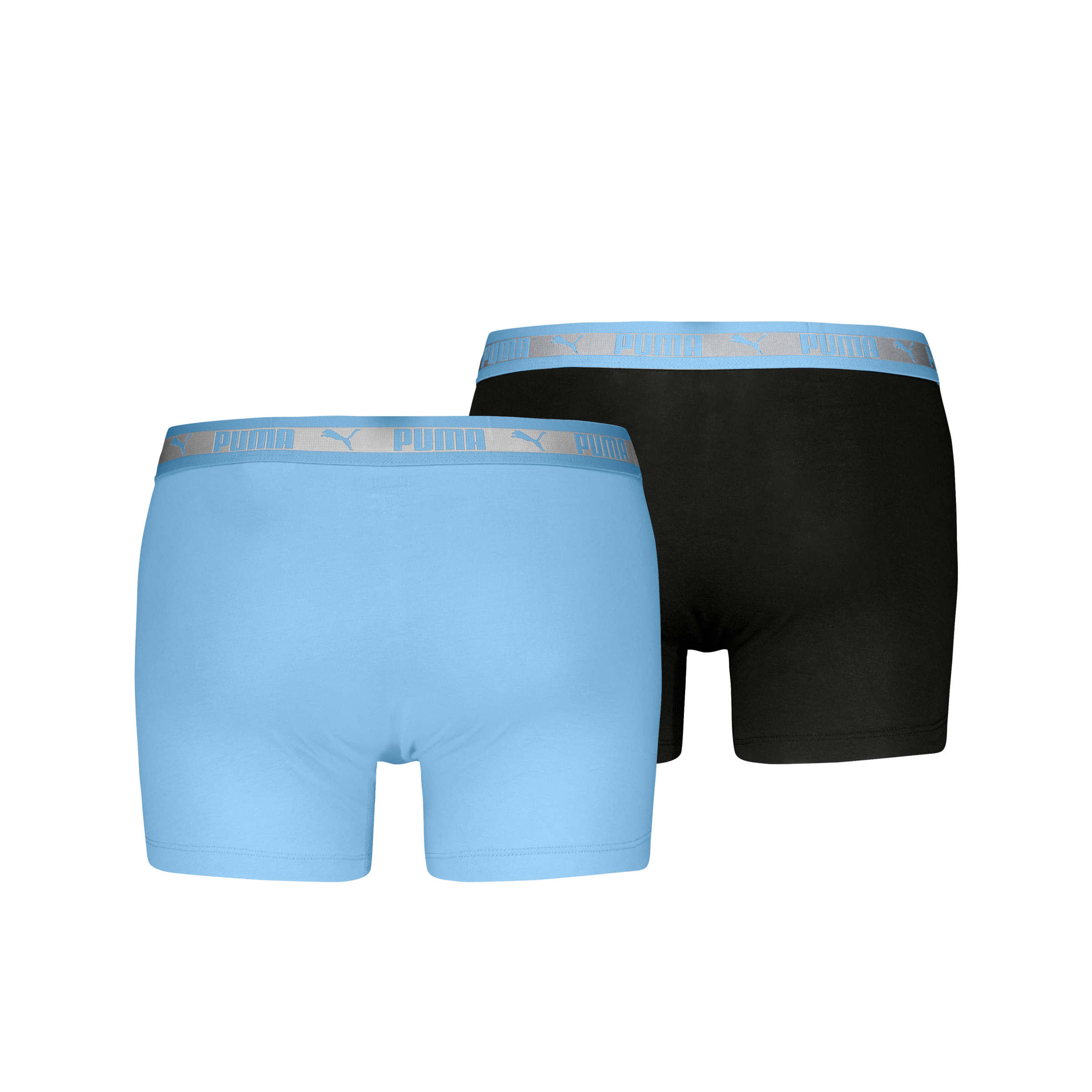 PUMA Boxershorts "PUMA MEN CHROMATIC WAISTBAND BOXERS 2P", (2er Pack), elas günstig online kaufen