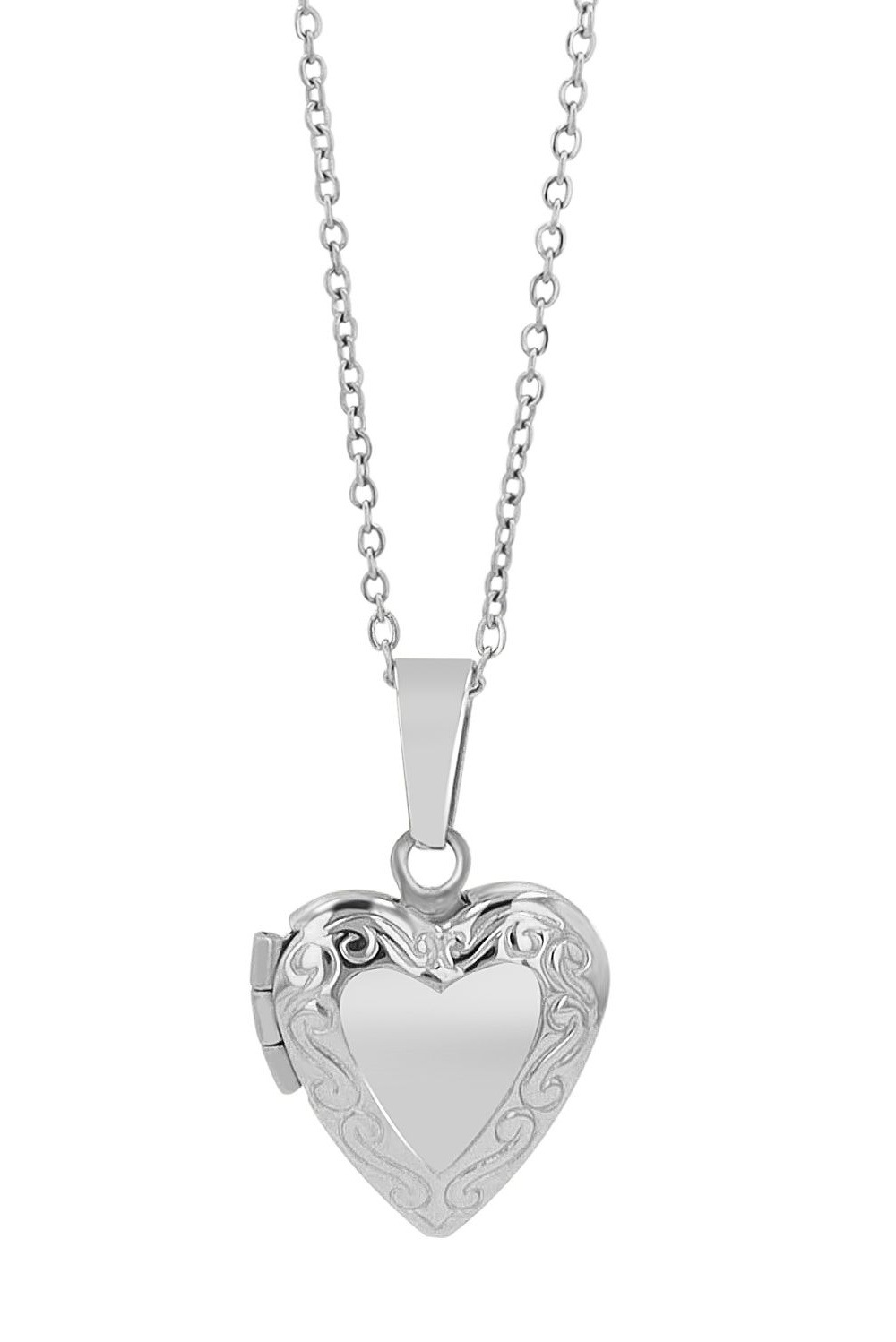Adelia´s Kette ohne Anhänger »Damen Halskette mit Anhänger – Medaillon aus Edelstahl« Geschenkidee: zeitlos und vielseitig