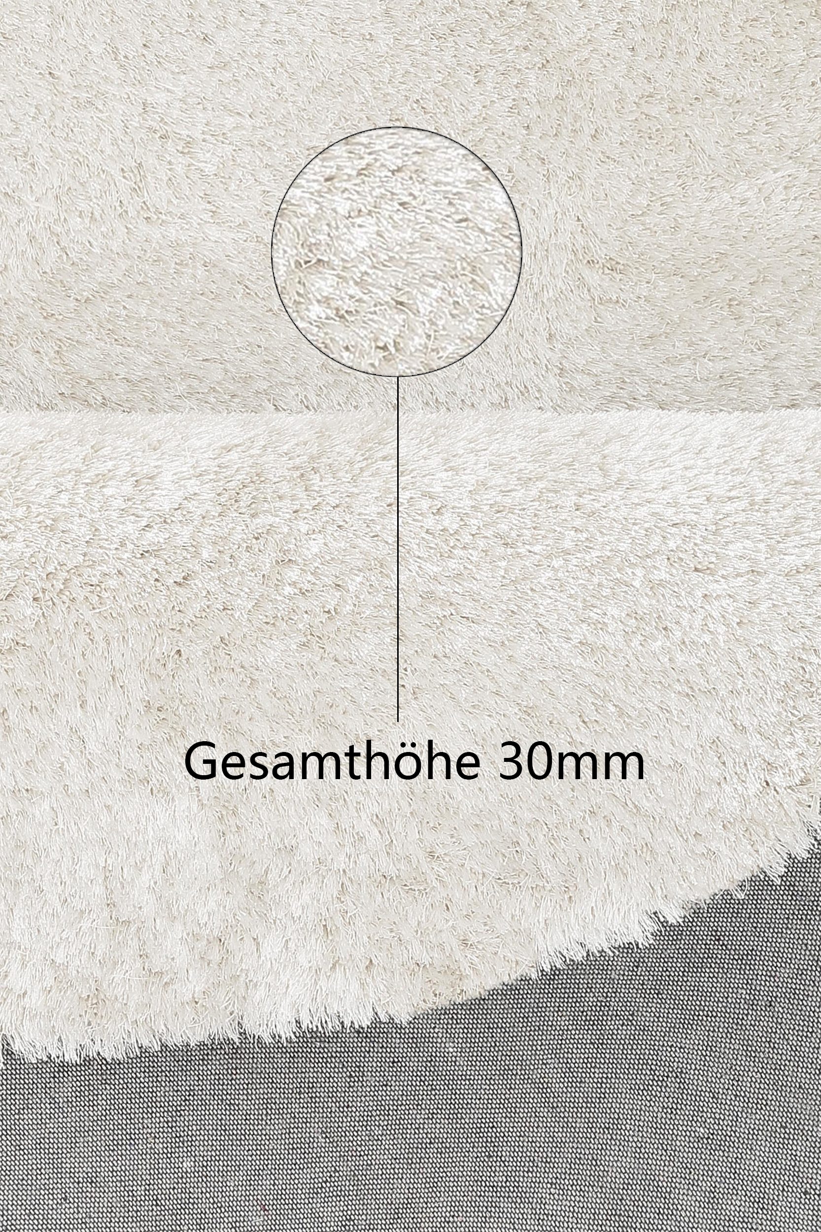 Bruno Banani Hochflor-Bettumrandung »Dana Teppich, Kundenliebling«, (3 tlg.), unifarben, Mikrofaser, pflegeleicht, Bettvorleger, Schlafzimmer