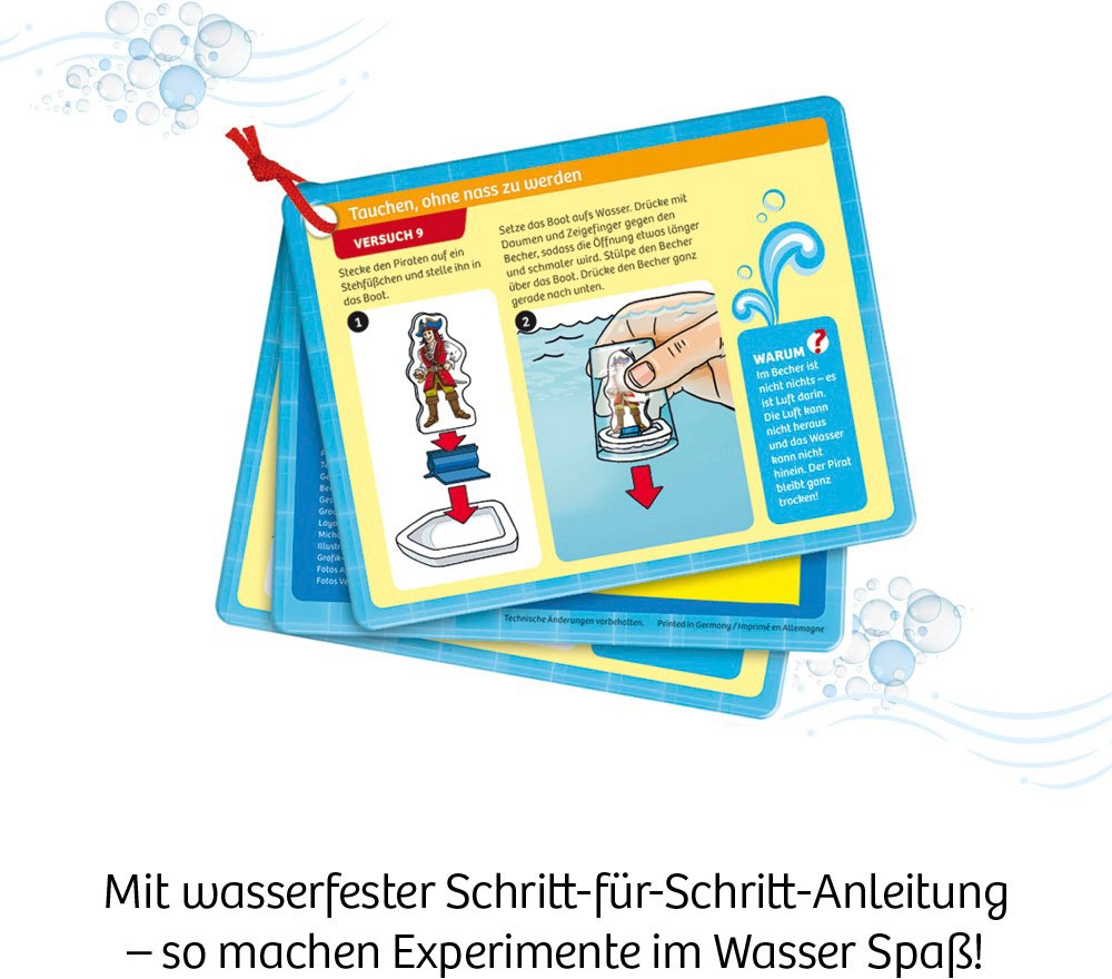 Kosmos Experimentierkasten »Experimente für die Badewanne«, Made in Germany