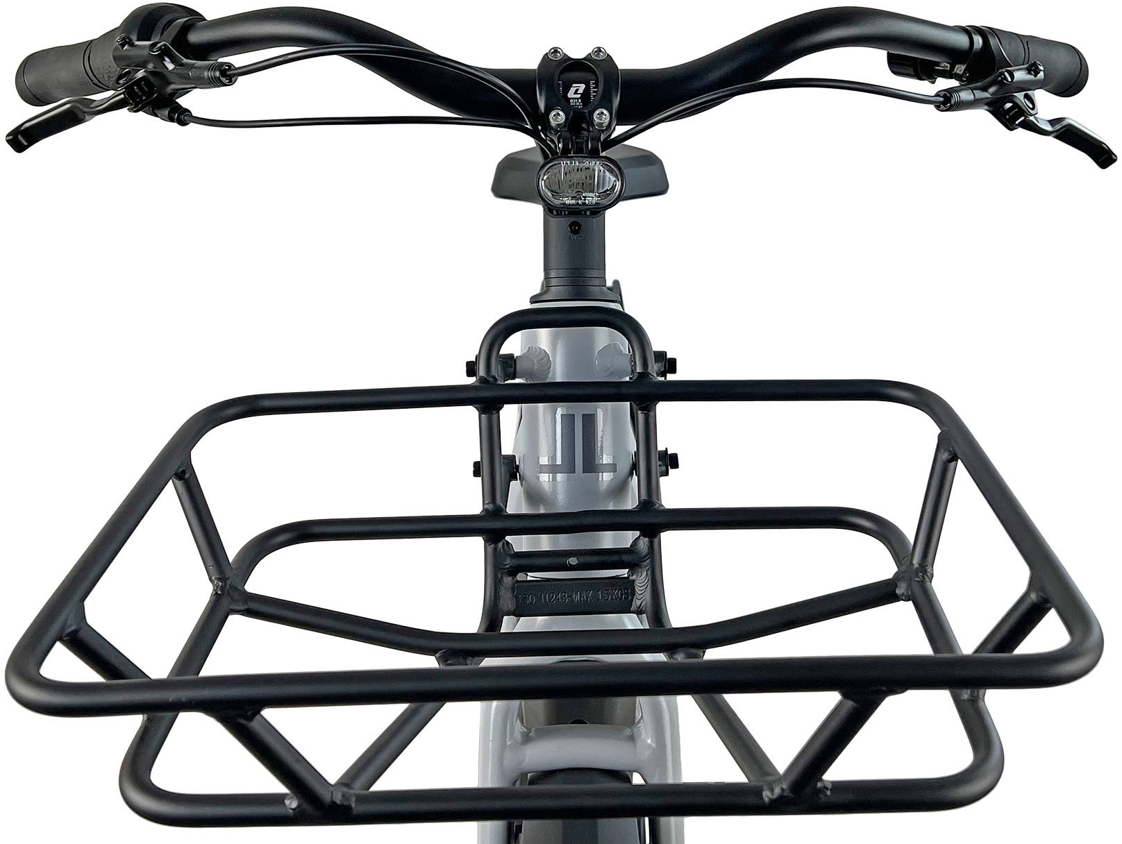 LLobe »CityVenture E-Bike 27,5" Ontario MM, grau« 7 Gang Nabenschaltung Mittelmotor 250 W