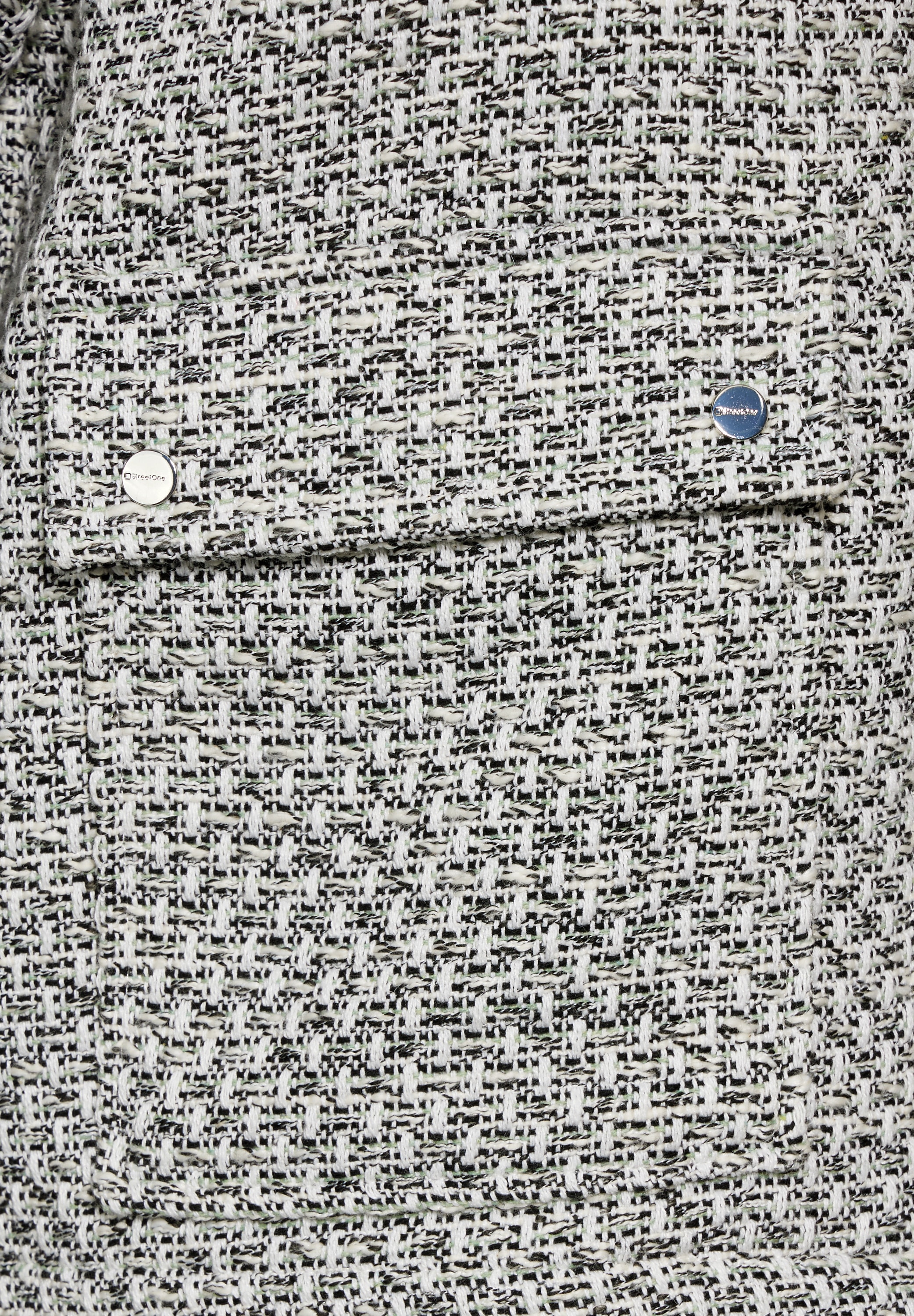 STREET ONE Kurzjacke, ohne Kapuze, aus softem Materialmix