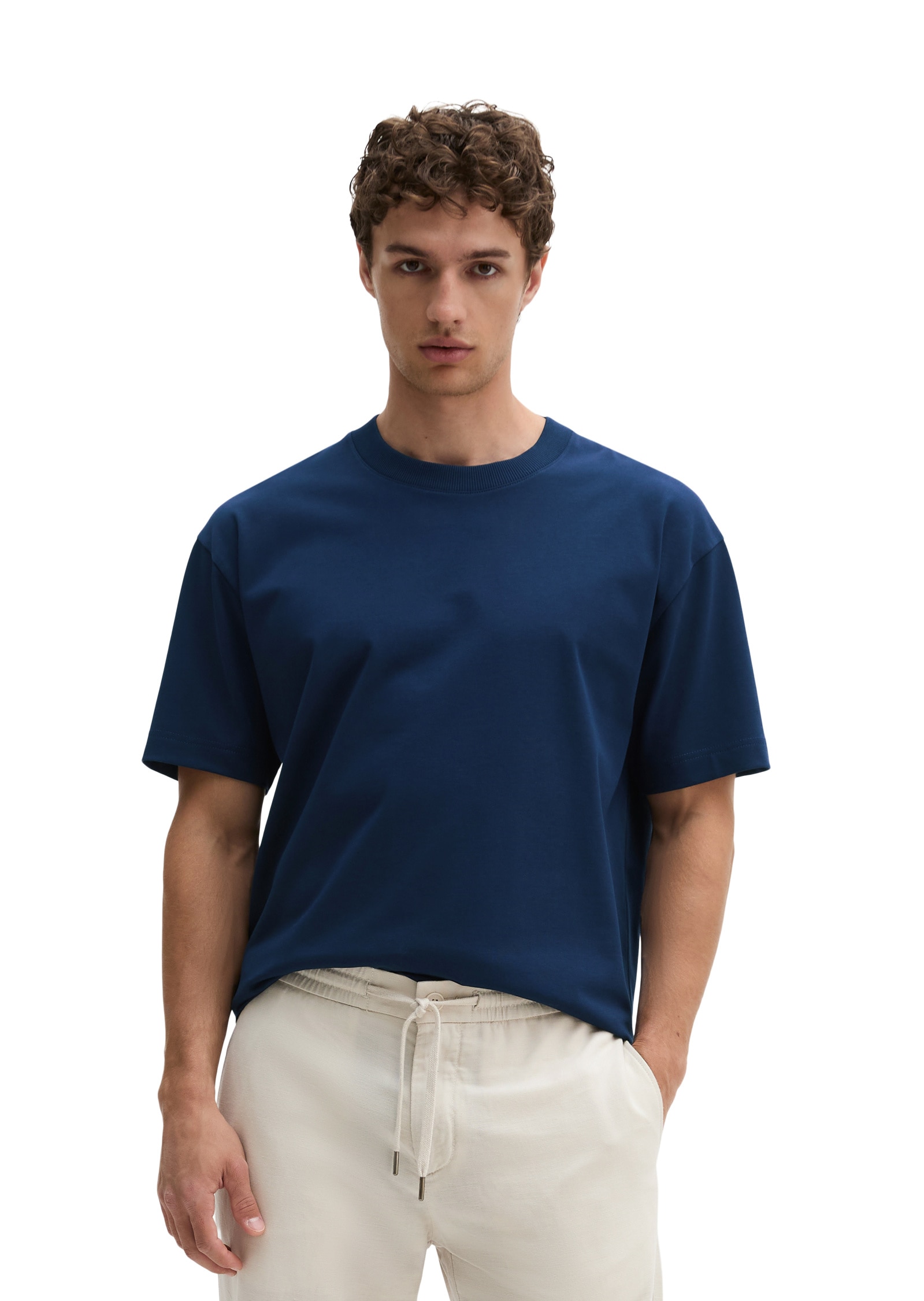 Marc OPolo T-Shirt "aus schwerem Bio-Baumwoll-Jersey"