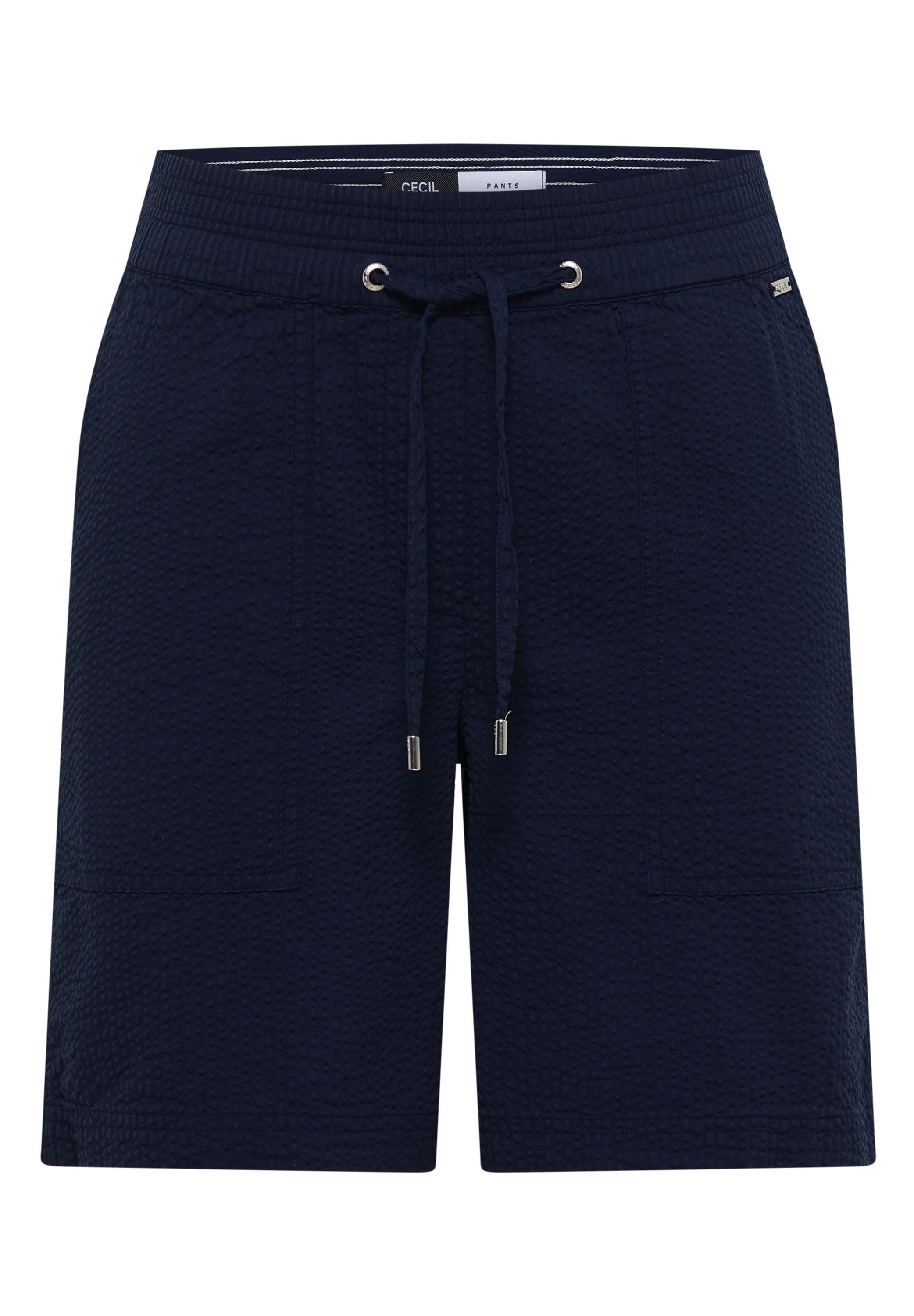 Cecil Shorts  aus Seersucker-Material