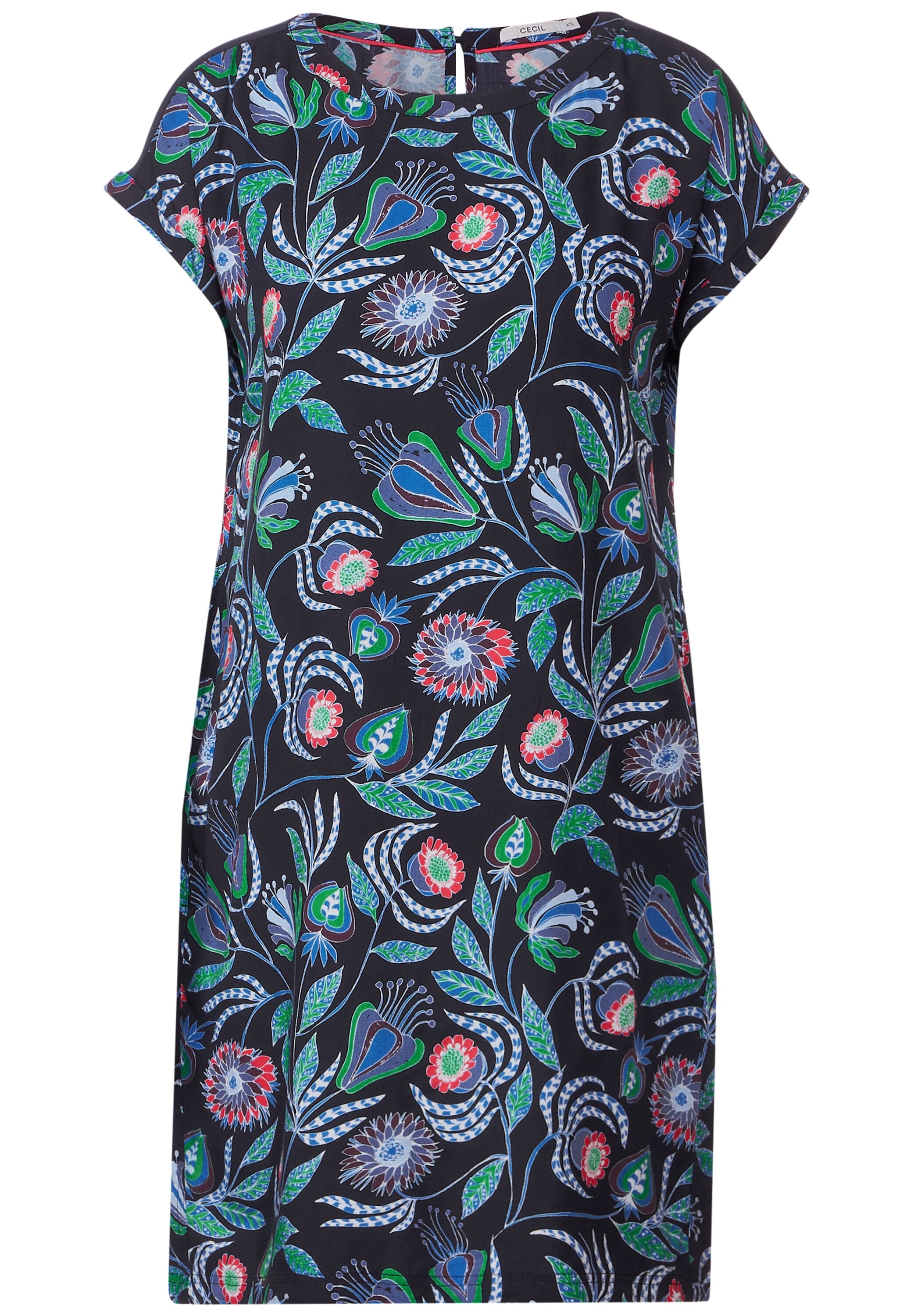 Cecil Sommerkleid, mit überschnittener Schulter online kaufen | BAUR | Sommerkleider