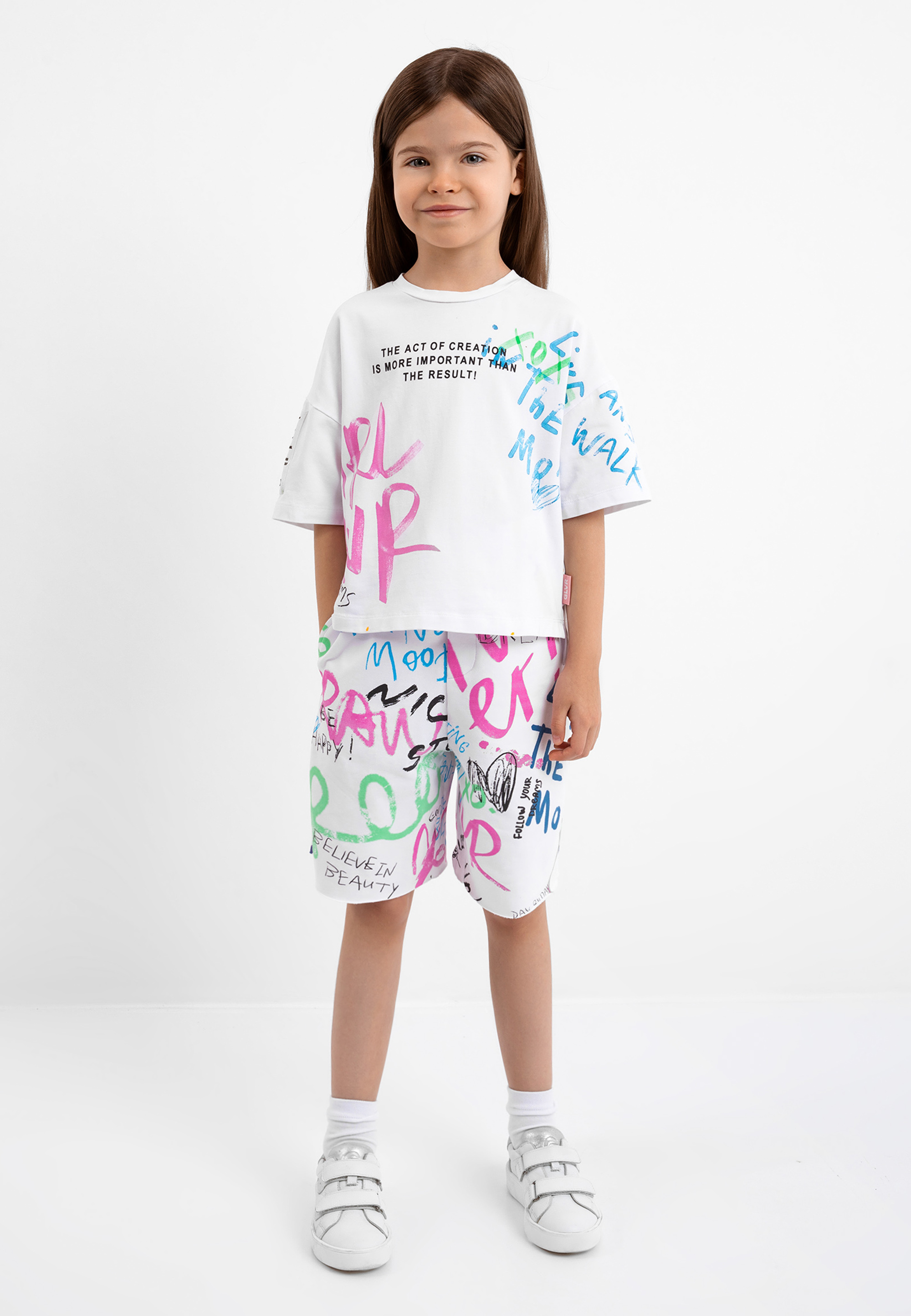 Shorts, mit coolem Allover-Print