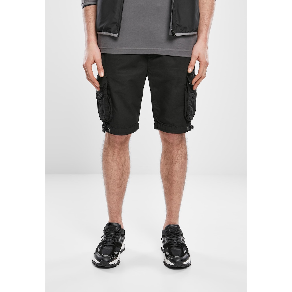 URBAN CLASSICS Stoffhose »Herren Double Pocket Cargo Shorts«, (1 tlg.)